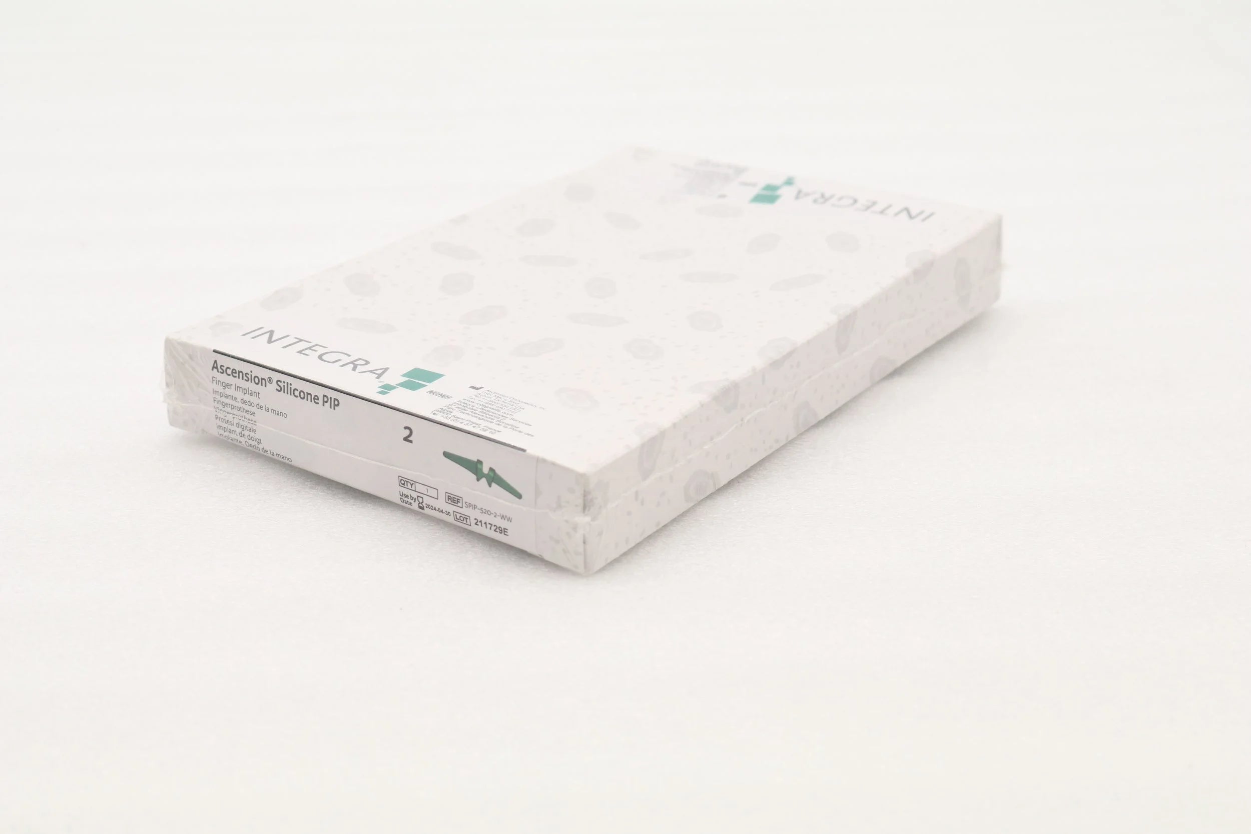 Integra | SPIP-520-2-WW | Ascension Orthopedics Silicone PIP Finger Implant