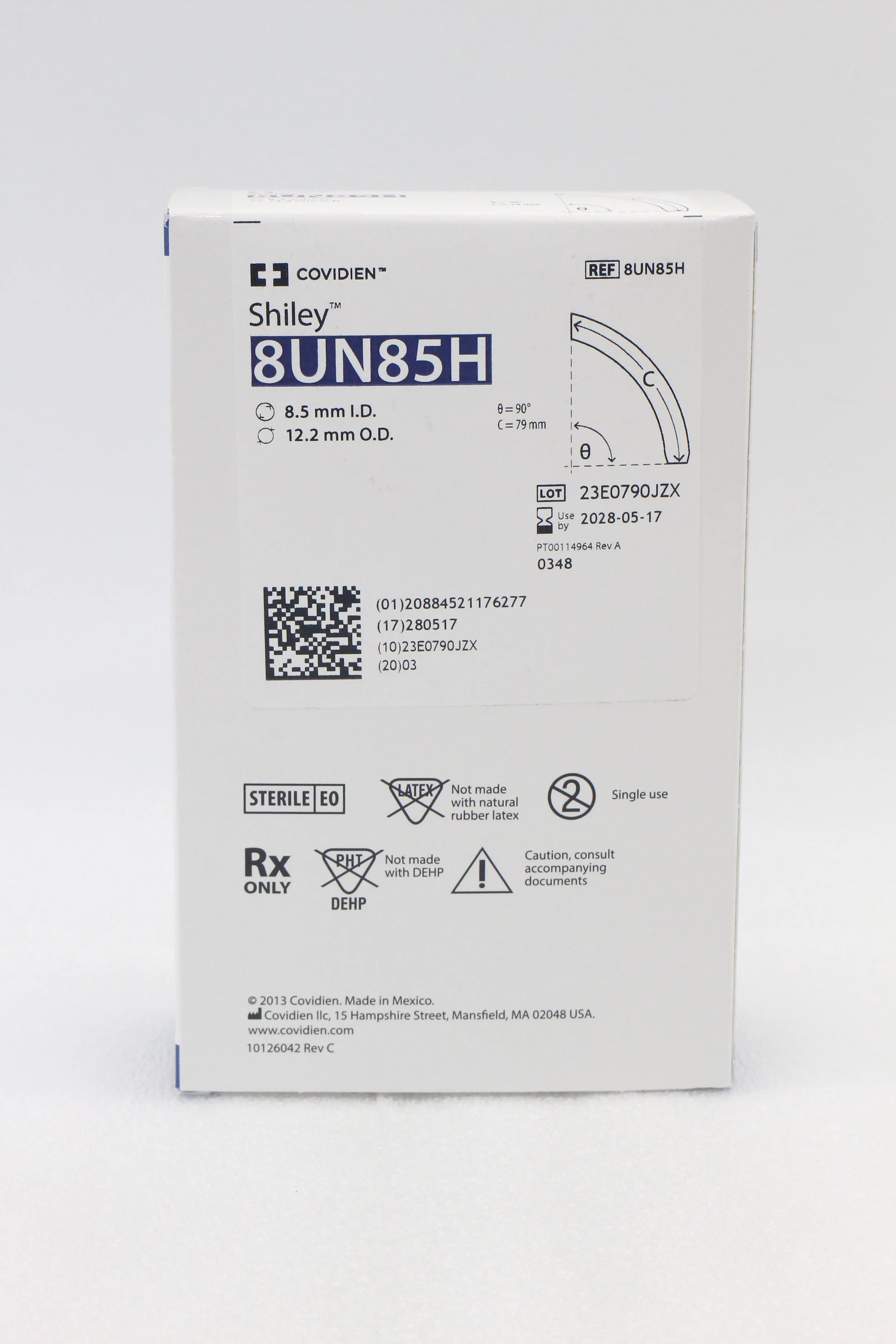 Covidien | 8UN85H | Shiley Adult Flexible Tracheostomy Tube Cuffless Disposable Inner Cannula