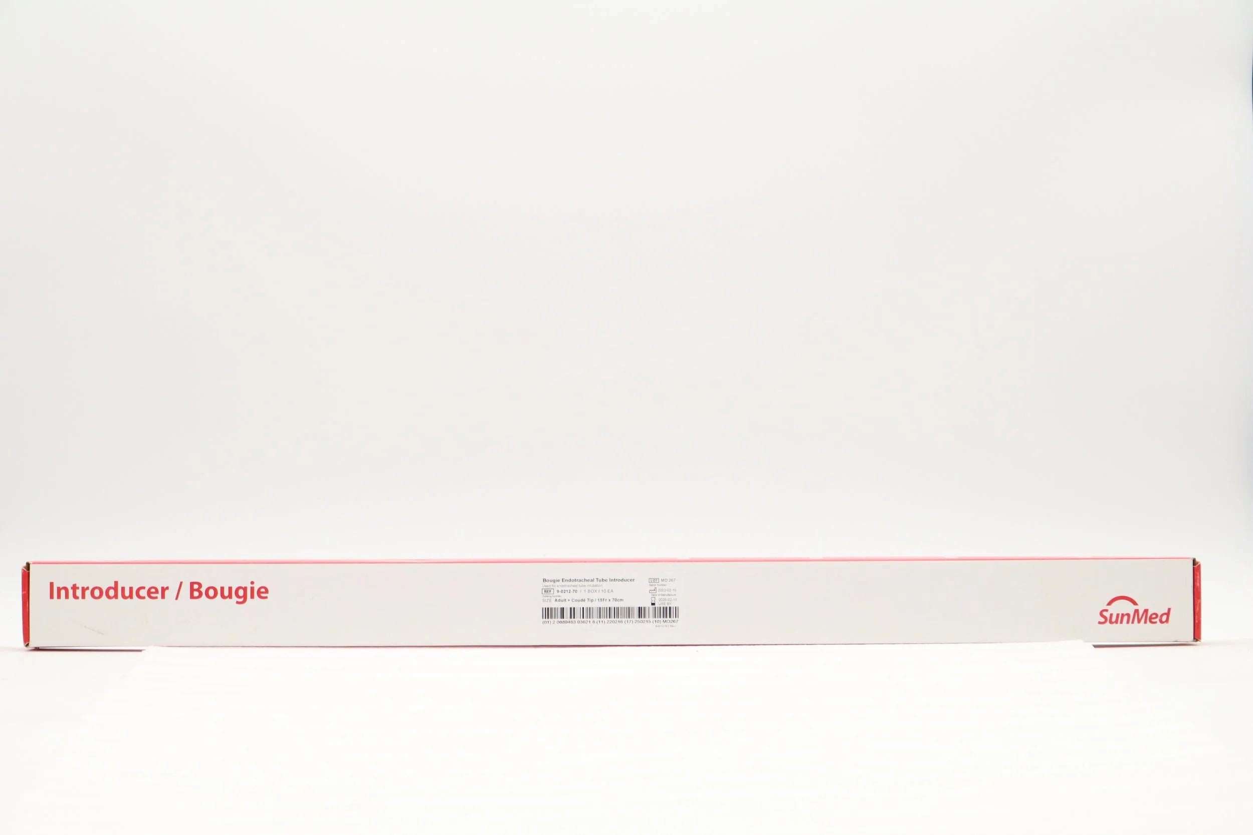 SunMed | 9-0212-70 | Bougie Endotracheal Tube Introducer, Adult, Coude 15F x 70cm