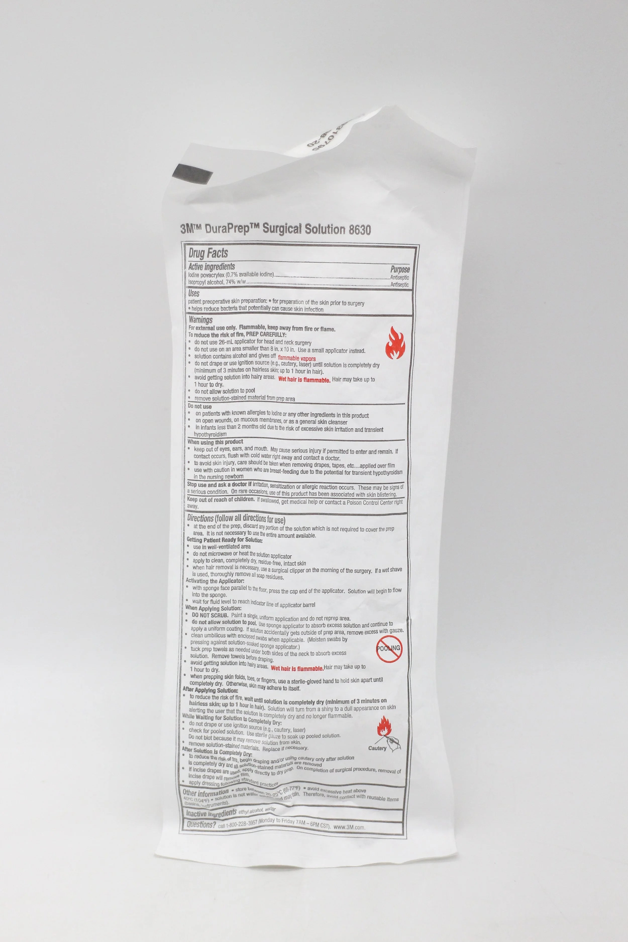 3M | 8630 | Duraprep Surgical Prepping Solution 26 mL