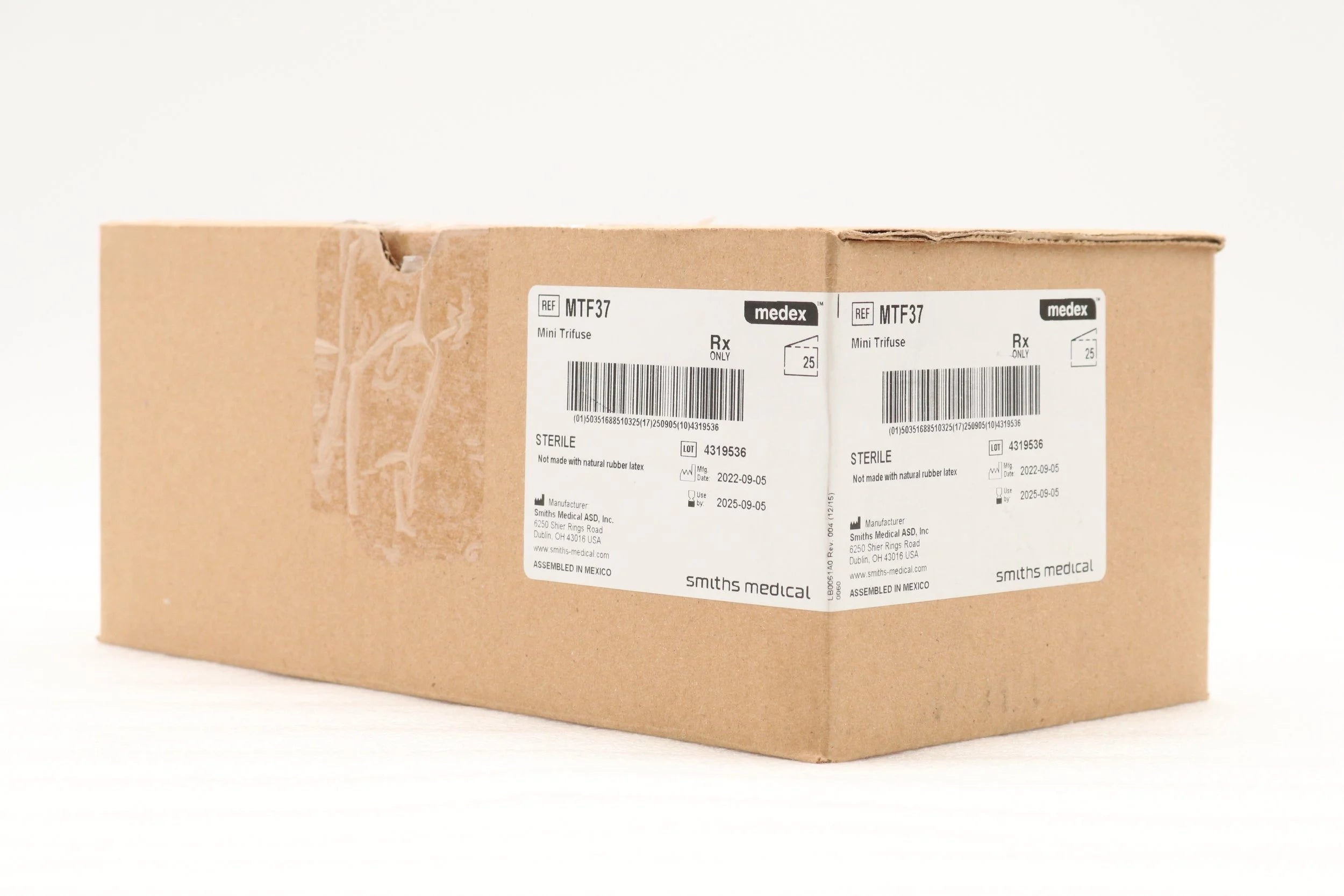 Smiths Medical | MTF37 | Small Bore Extension Sets - Extension Set, Admin, Trifuse