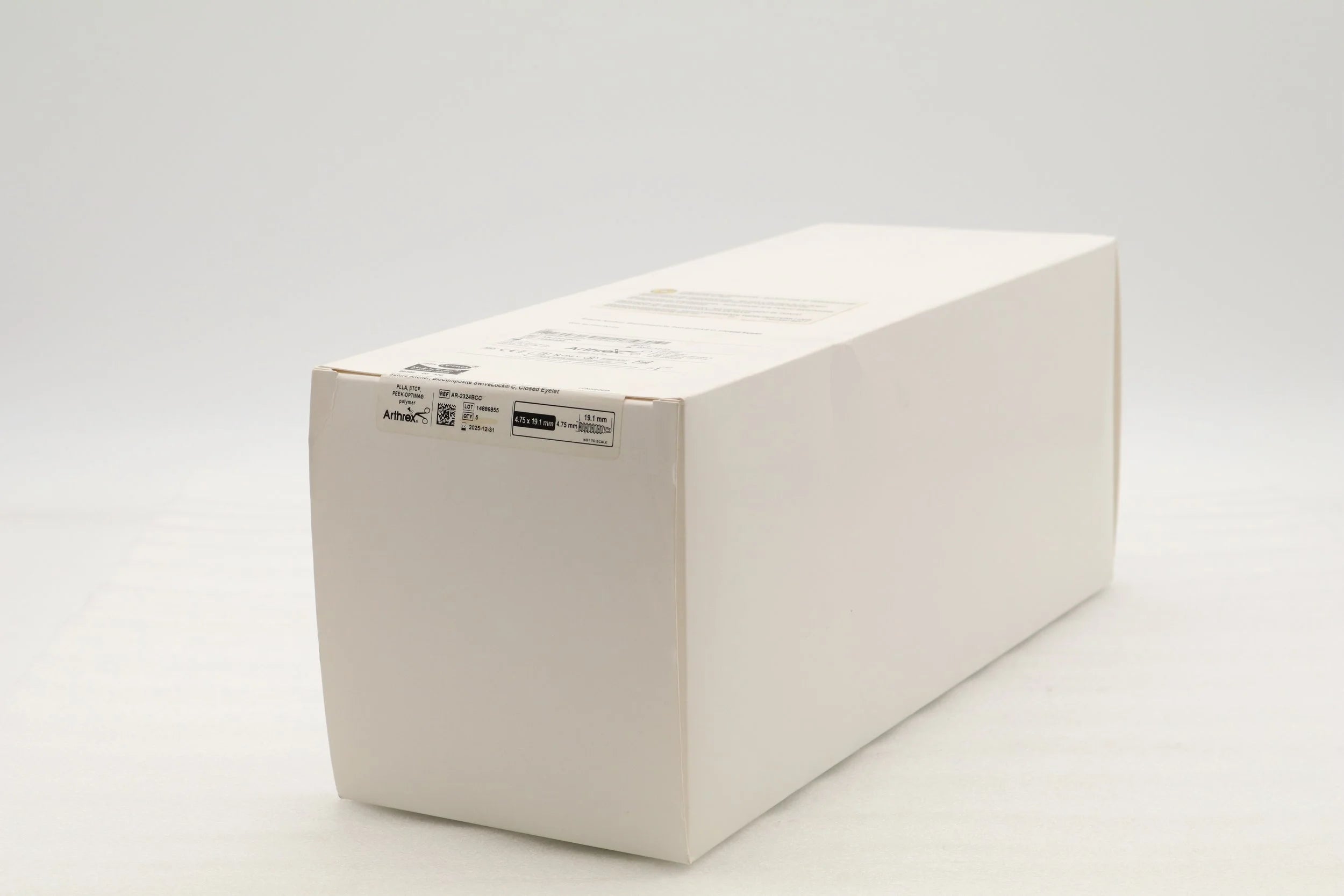 Arthrex | AR-2324BCC | Biocomposite Swivelock C Anchor Tigertape Loop 4.75mm X 19.1mm