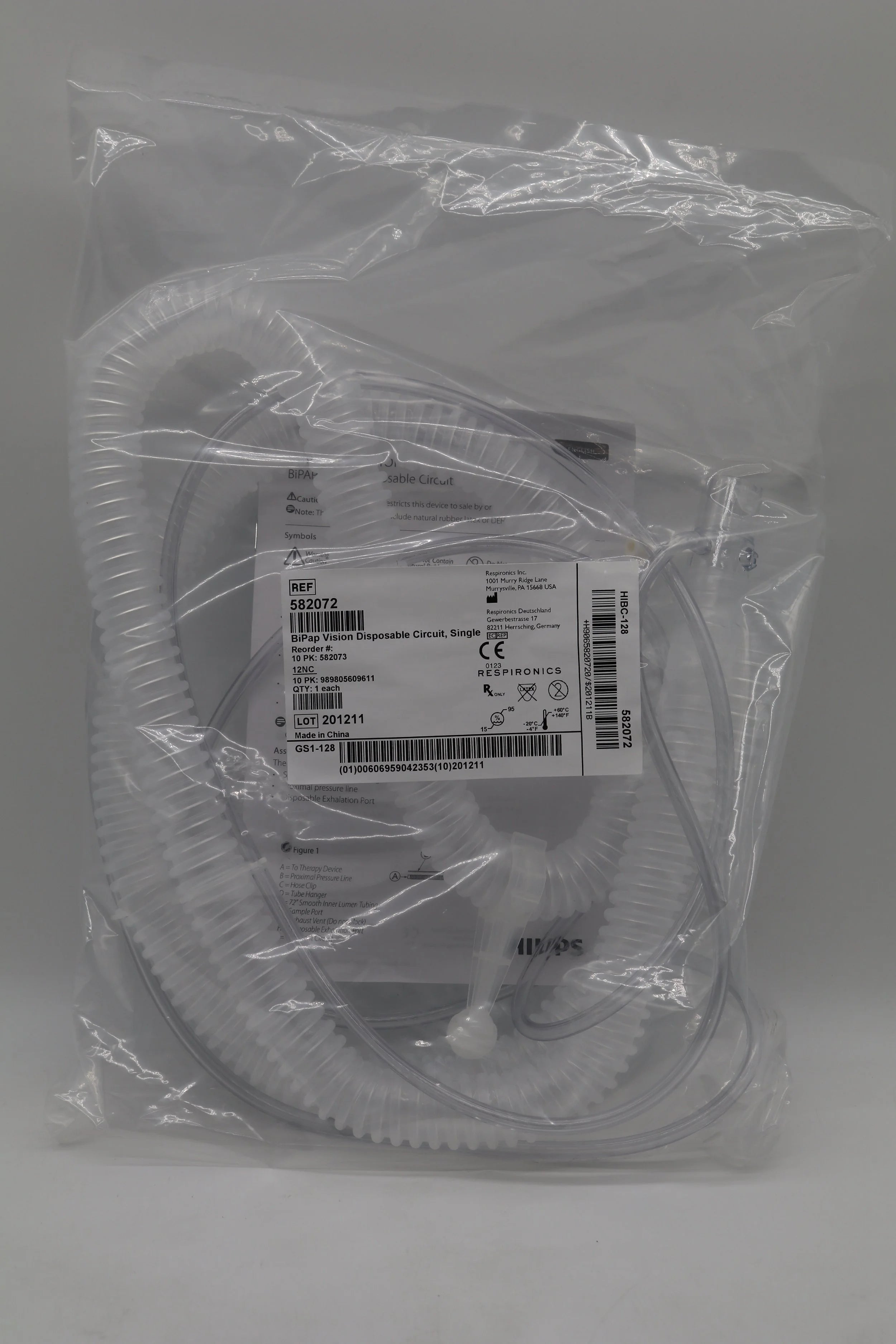 Philips | 582073 | BiPap Vision Disposable Circuit