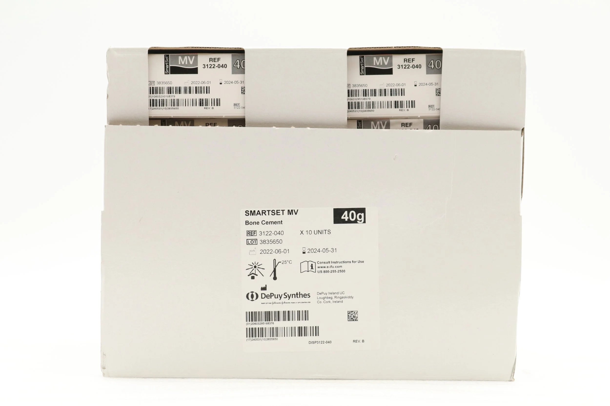 Depuy Synthes | 3122-040 | SmartSet MV Bone Cement 40g