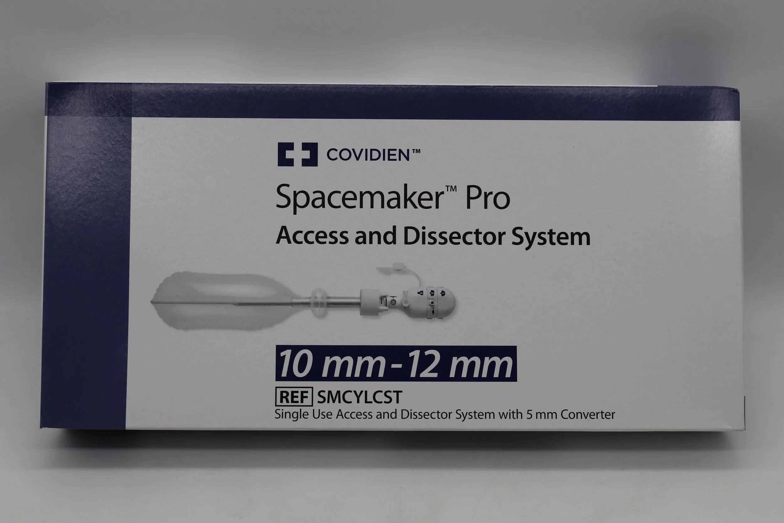 Covidien | SMCYLCST | Spacemaker Pro Access and Dissector System 10mm-12mm 5mm converter