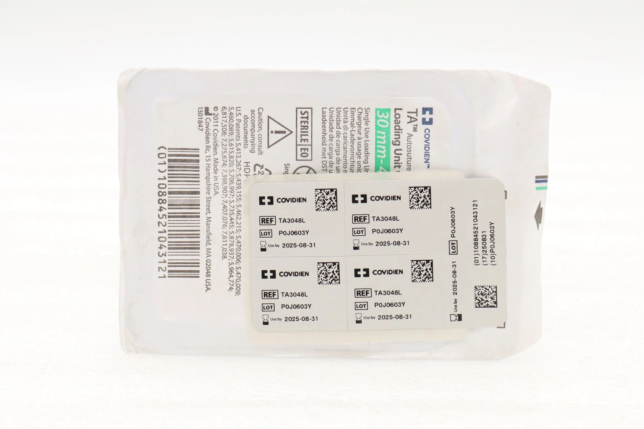 Covidien | TA3048L | TA LOADING UNIT WITH DST SERIES TECHNOLOGY, 30MM - 4.8MM