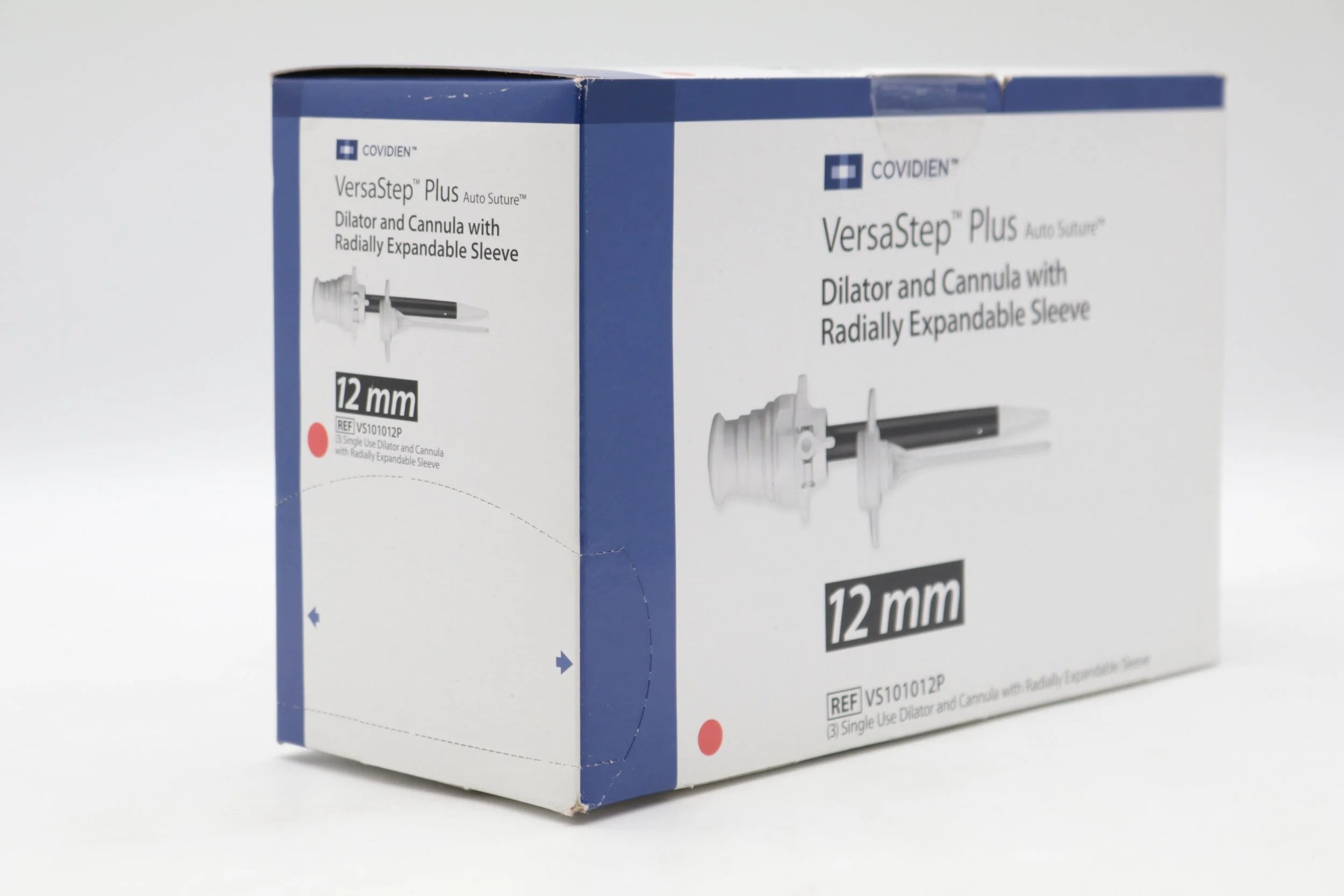 Covidien | VS10102P | VersaStep Plus Auto Suture Single Use Dilator and Cannula with Radially Expandable Sleeve