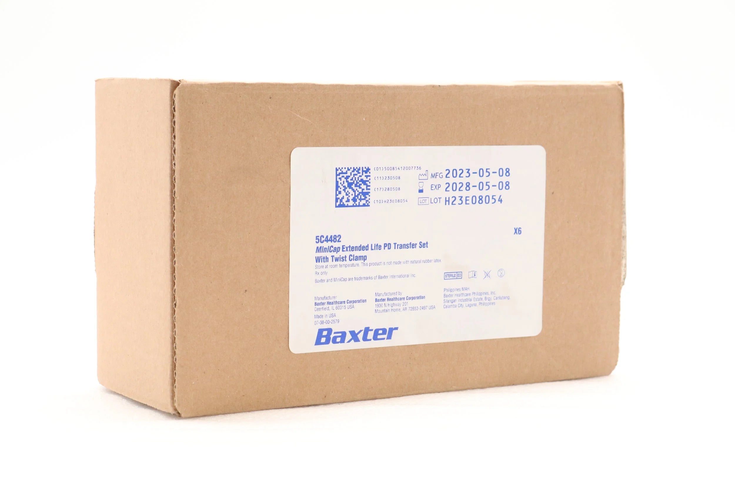 Baxter | 5C4482 | MiniCap Extended Life PD Transfer Sets - SET, MINICAP, EXTEND, LIFE PD, W/TWIST
