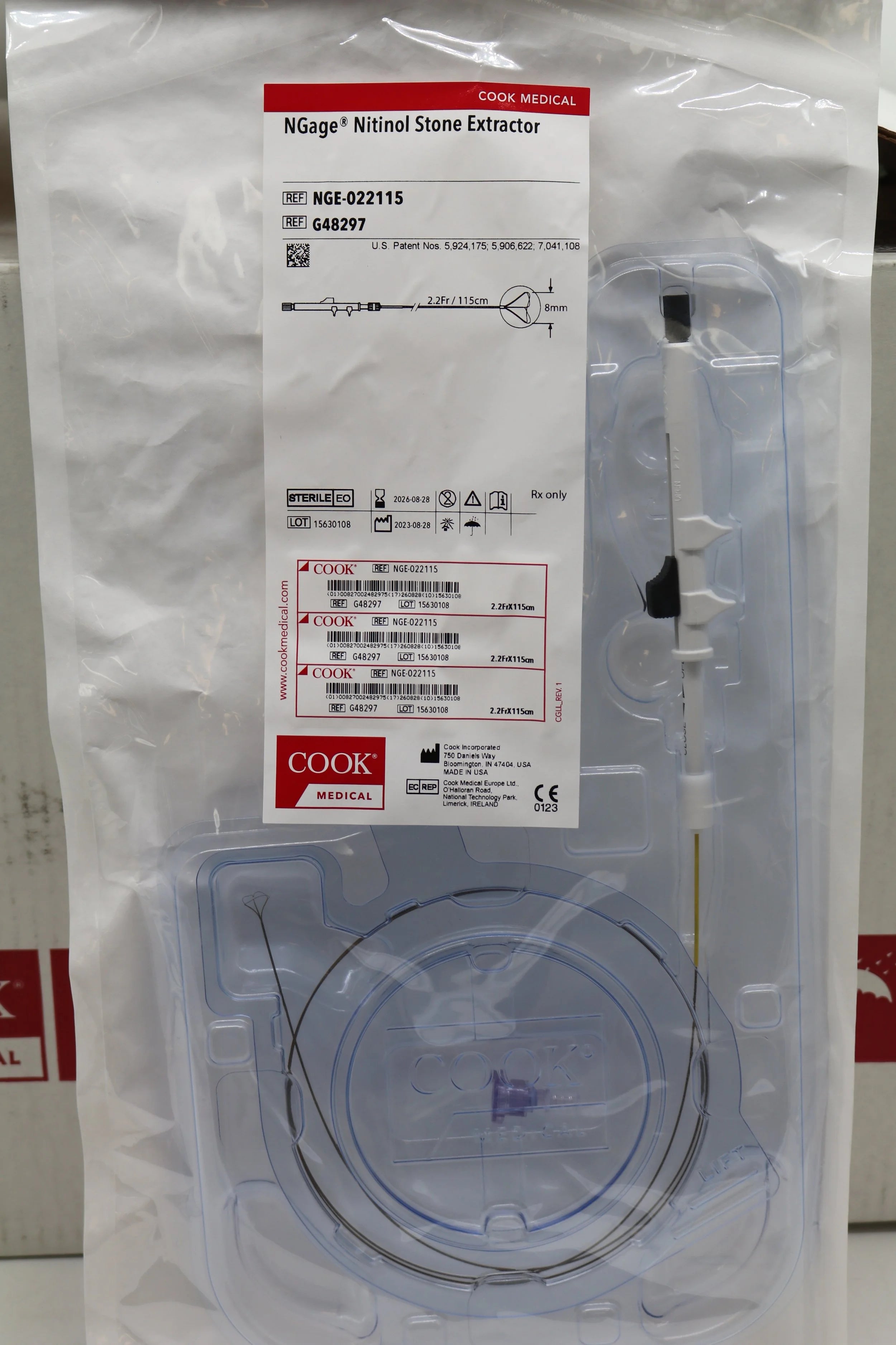 Cook Medical | G48297 | NGage Nitinol Stone Extractor (NGE-022115)