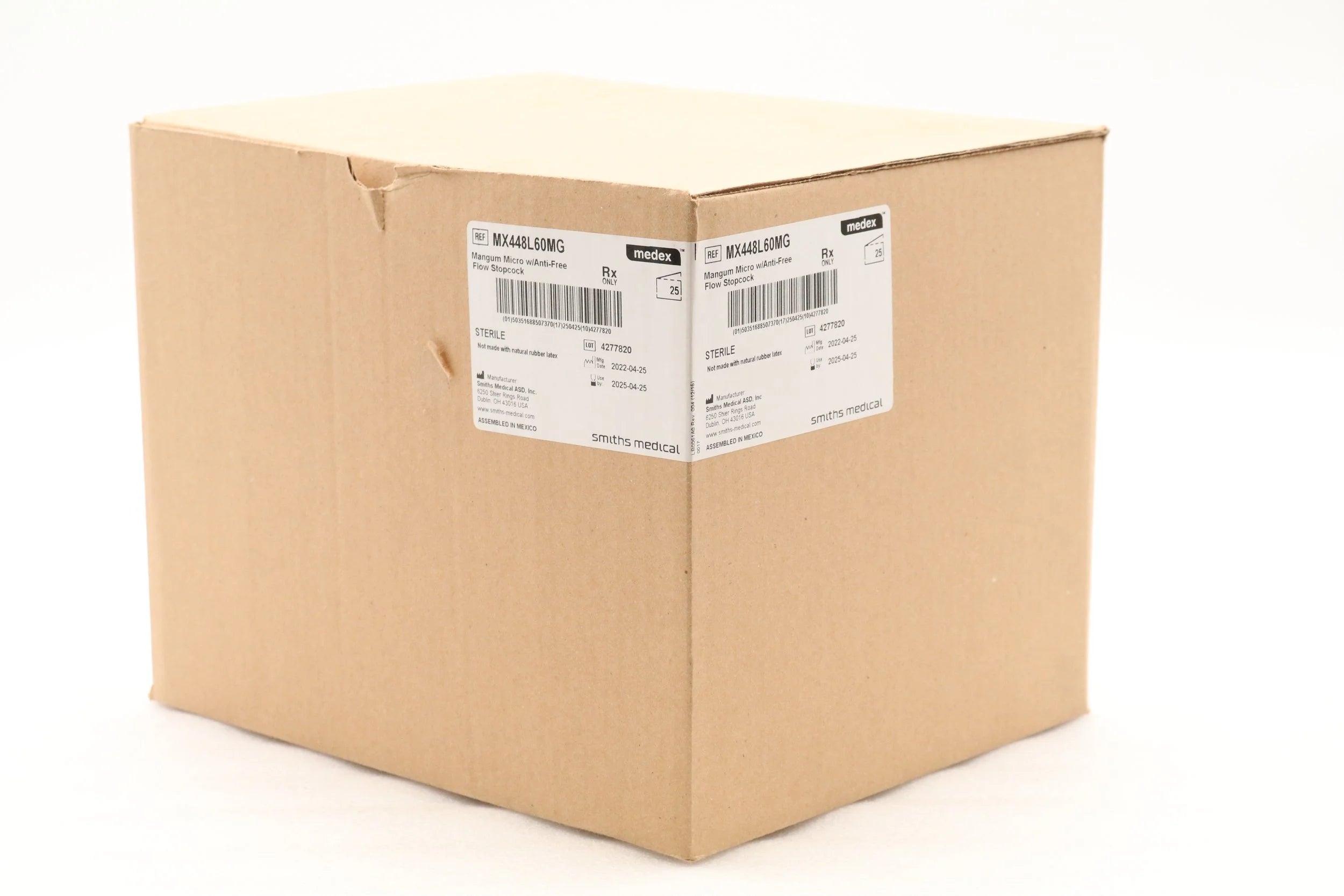 Smiths Medical | MX448L60MG | Mangum Micro Delivery Administration Sets - Magnum Micro Delivery System with Antifreeflow Stock Cock