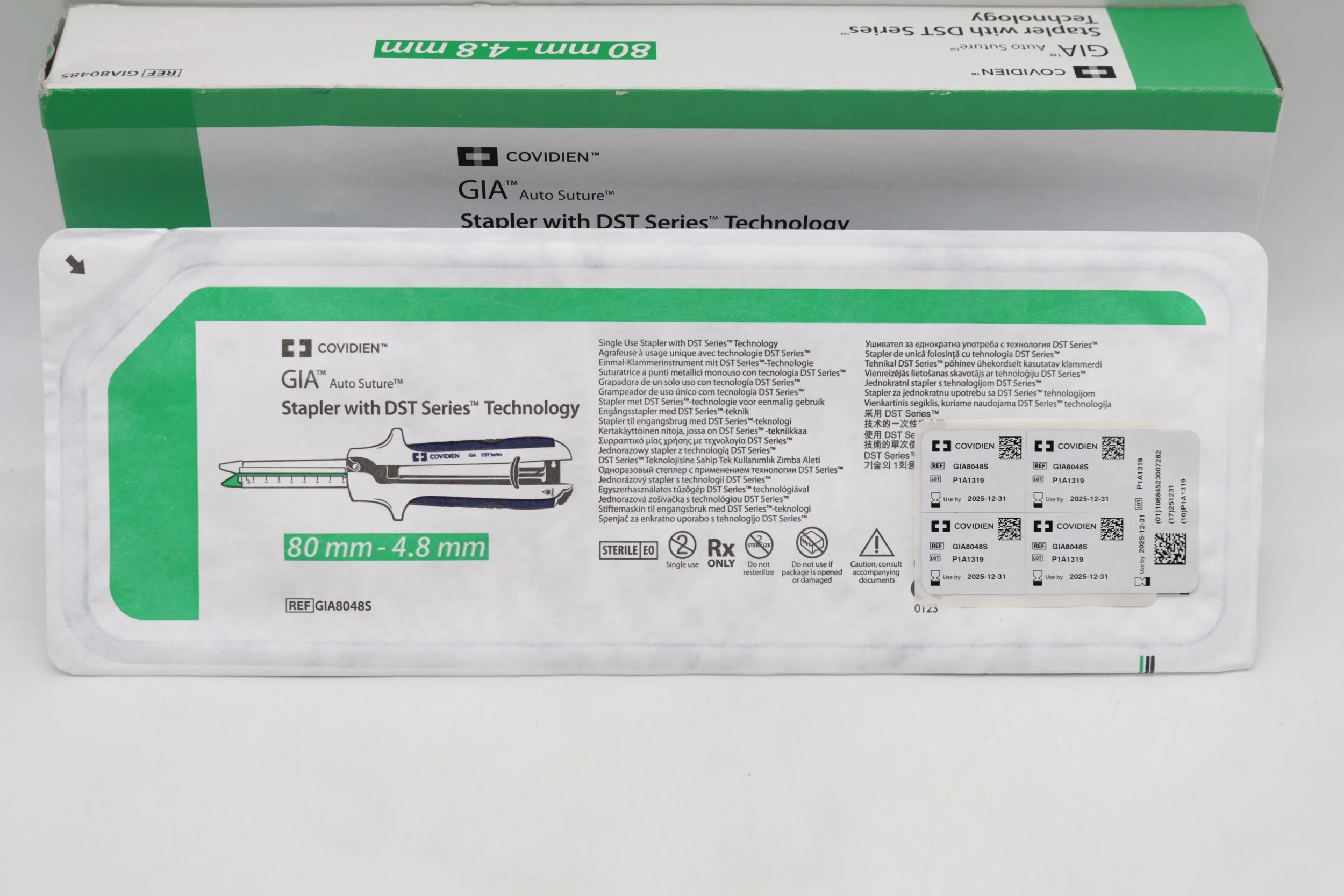 Covidien | GIA8048S | GIA Auto Suture Single Use Stapler with DST Series Technology