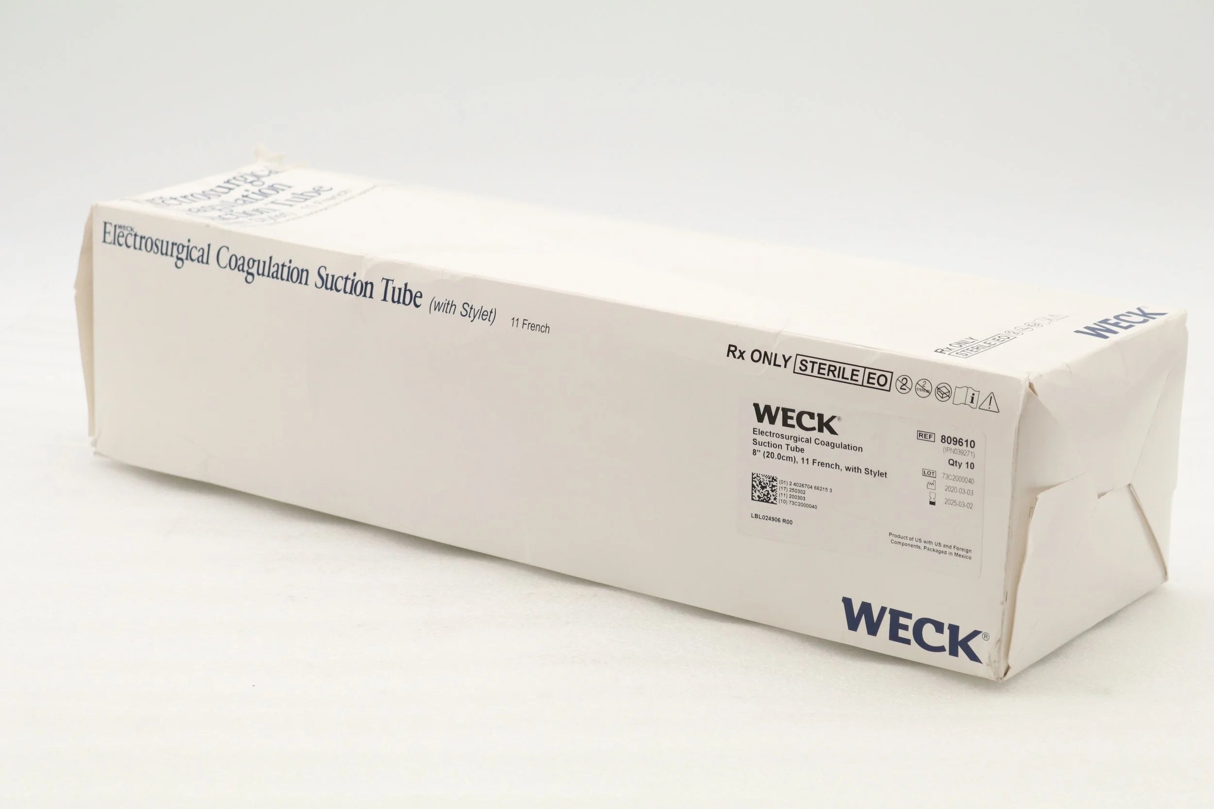 Teleflex | 809610 | Medical Suction Coagulators - Suction Coagulator with Stylet, Disposable, 8"