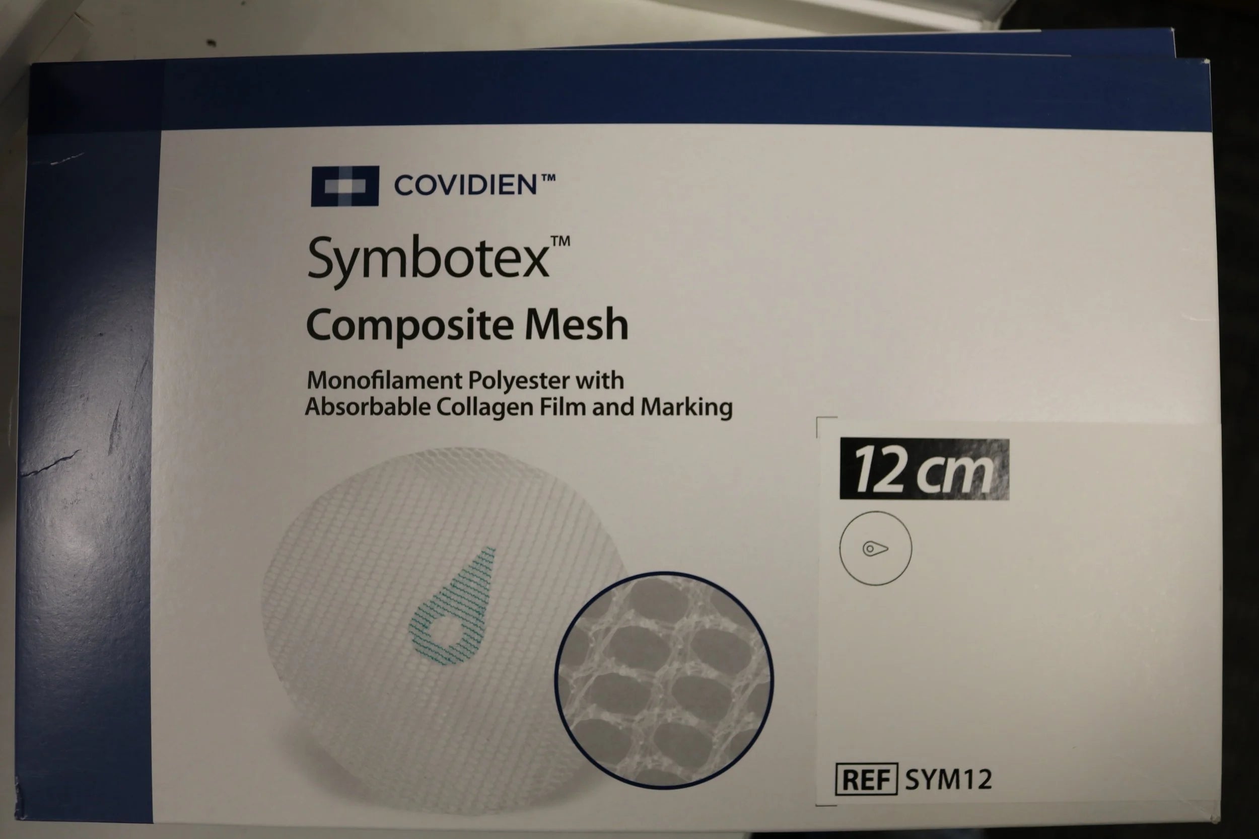 Covidien | SYM12 | Symbotex Composite Mesh 12cm