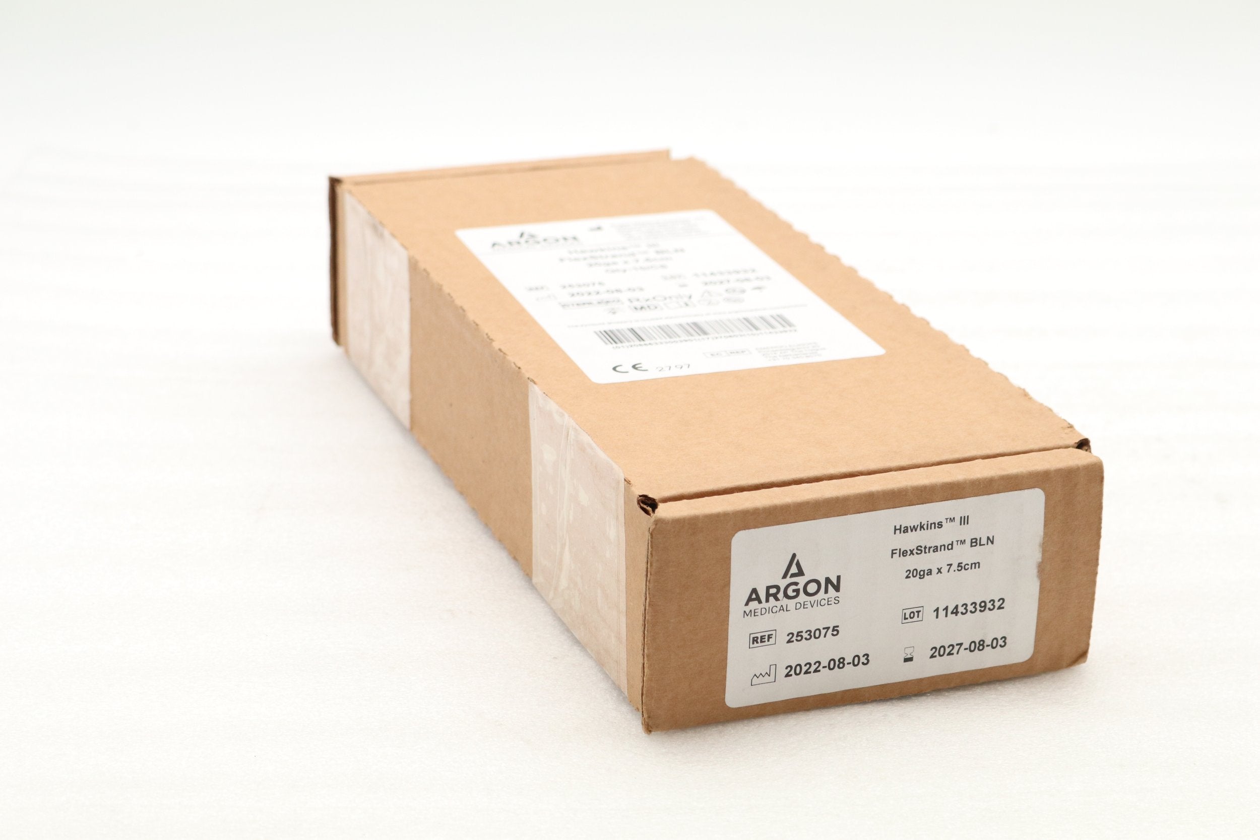 Argon Medical Devices | 253075 | Non-Repositionable Breast Localization Needles (BLN) Hawkins™ III Breast Localization Needles with FlexStrand 20G x 7.5 cm.
