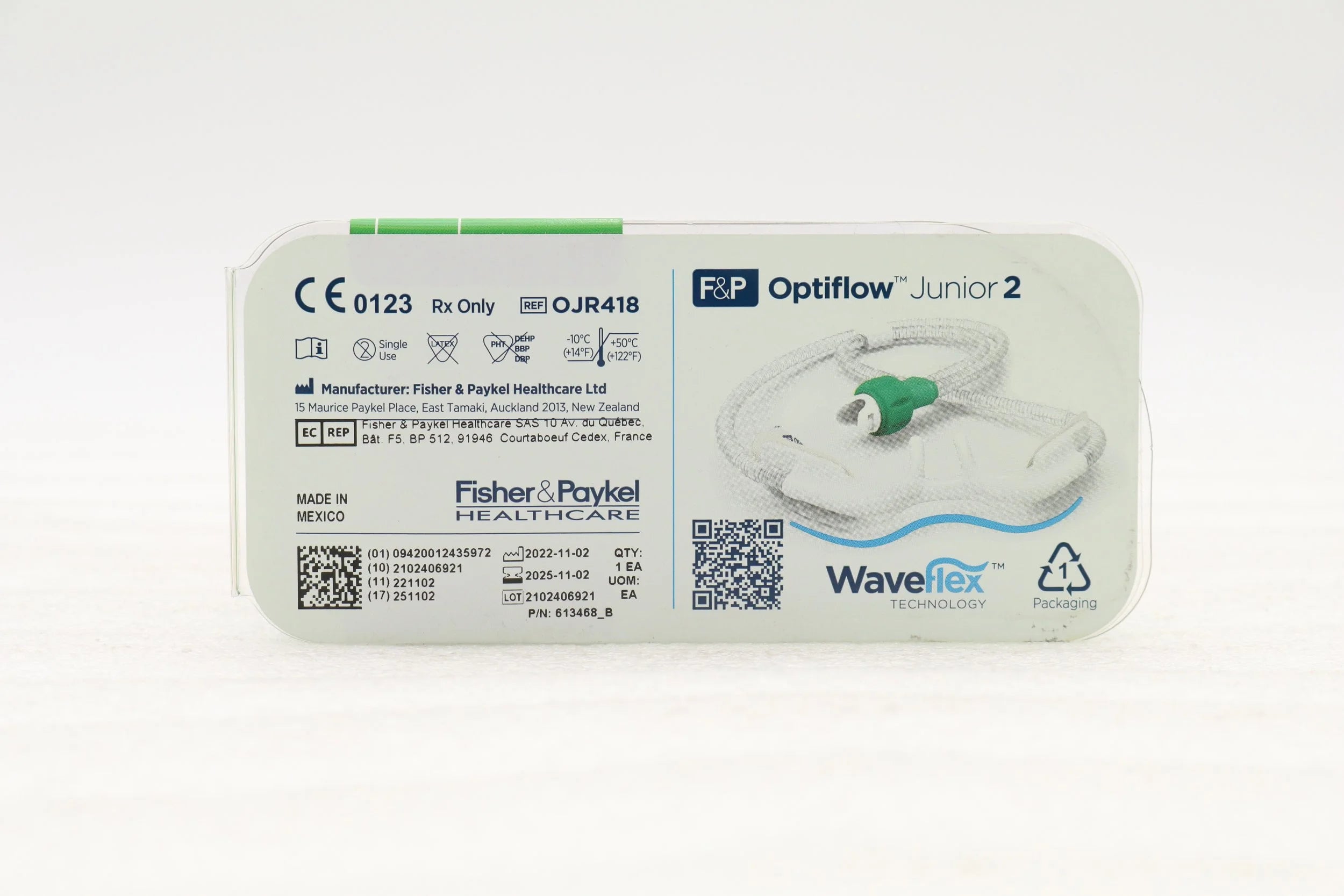 Fisher & Paykel | OJR418 | Optiflow Junior 2 Nasal Cannula XL