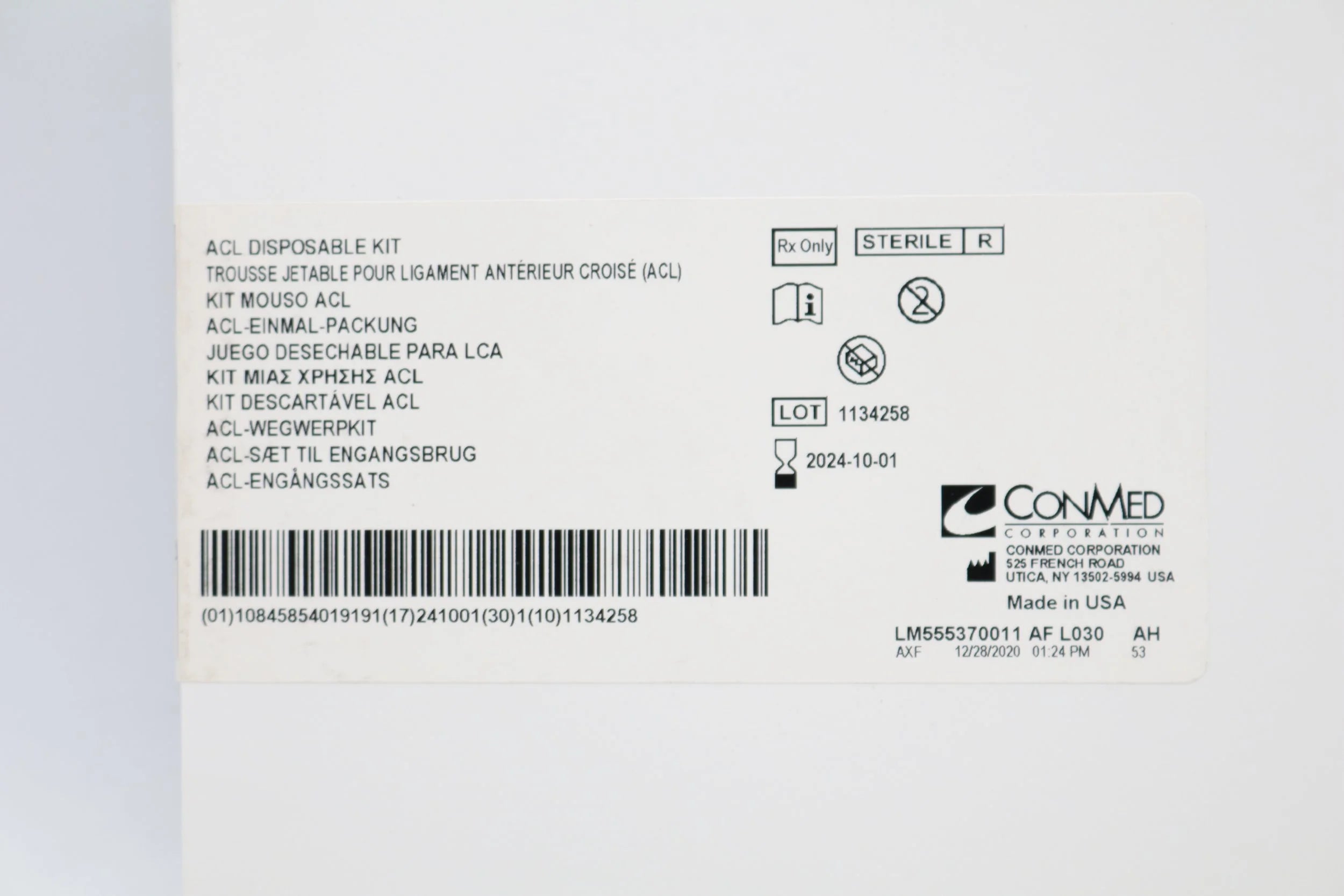 Conmed | 8800 | ACL Disposable Kit