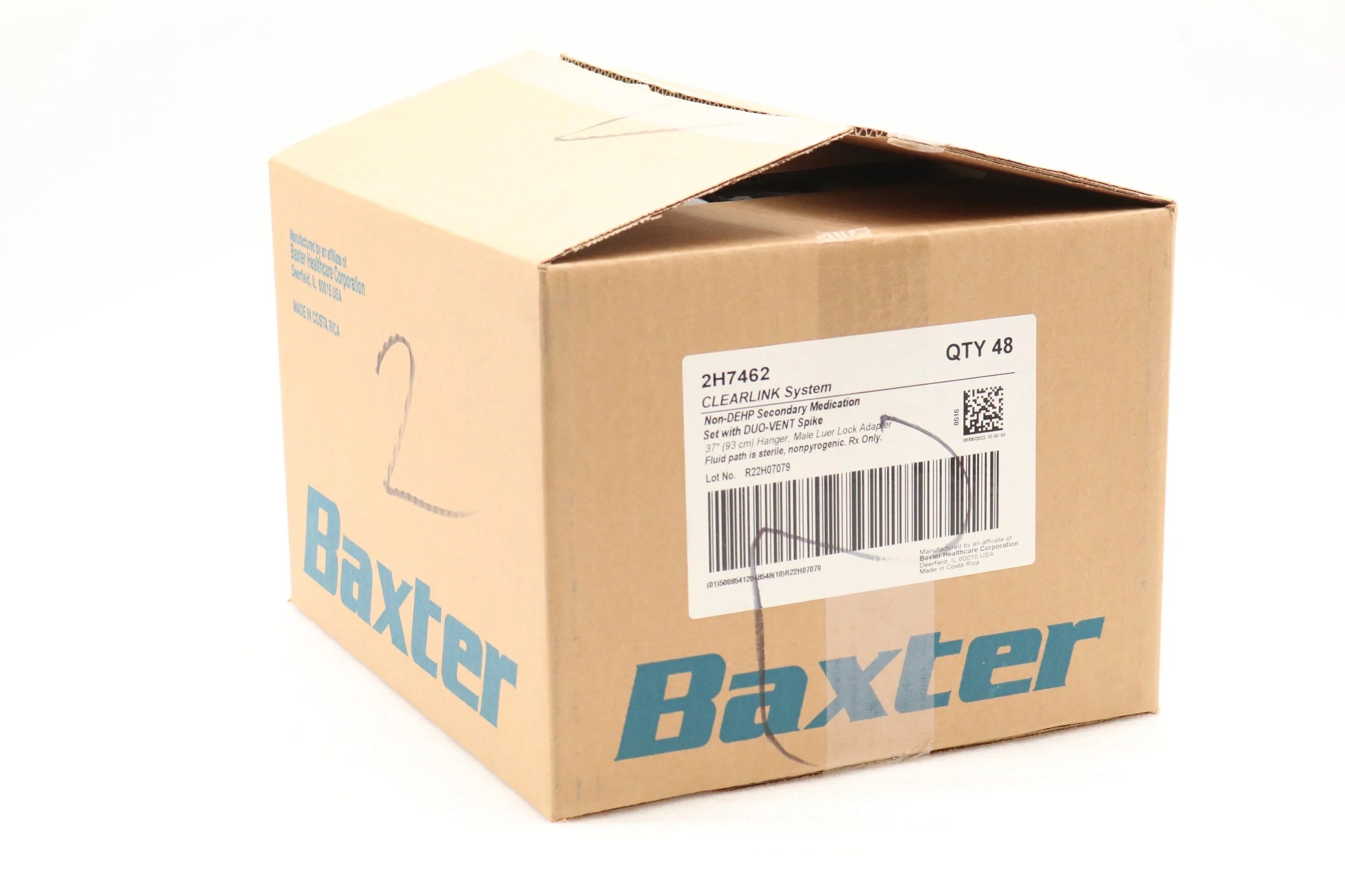 Baxter | 2H7462 | MEDICATION SET W/ HANGER DUO-VENT SPIKE