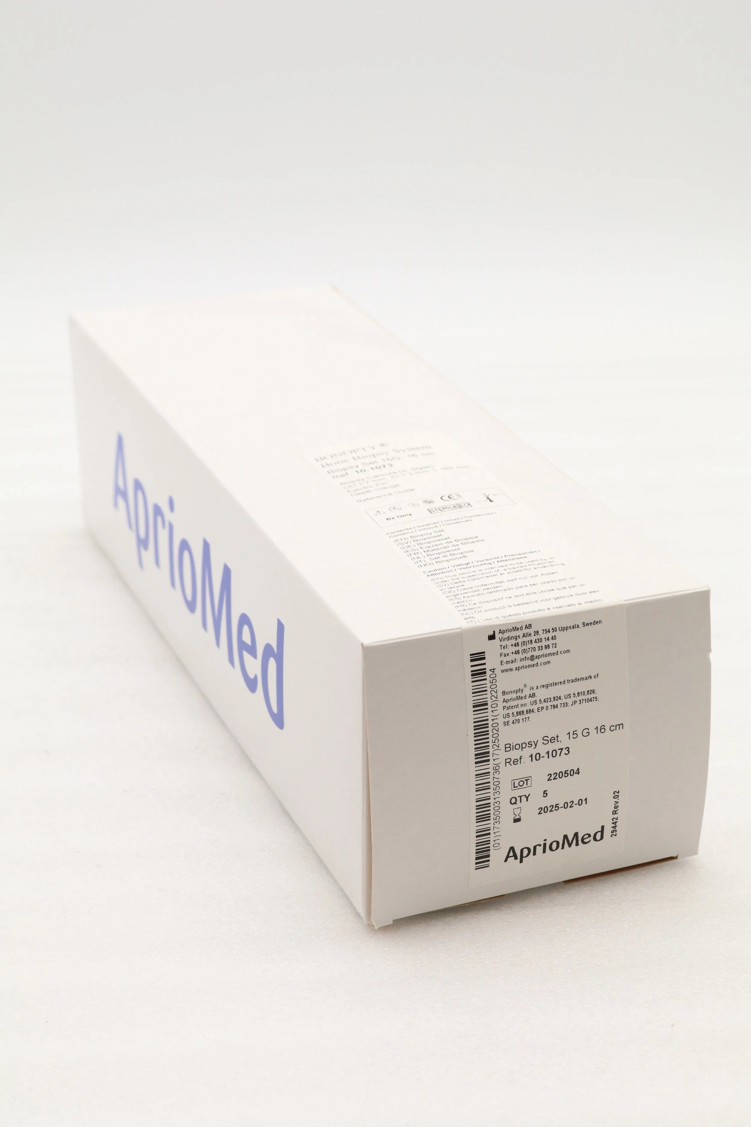 APRIOMED | 10-1073 | Bonopty Biopsy Set 15G, 16 cm