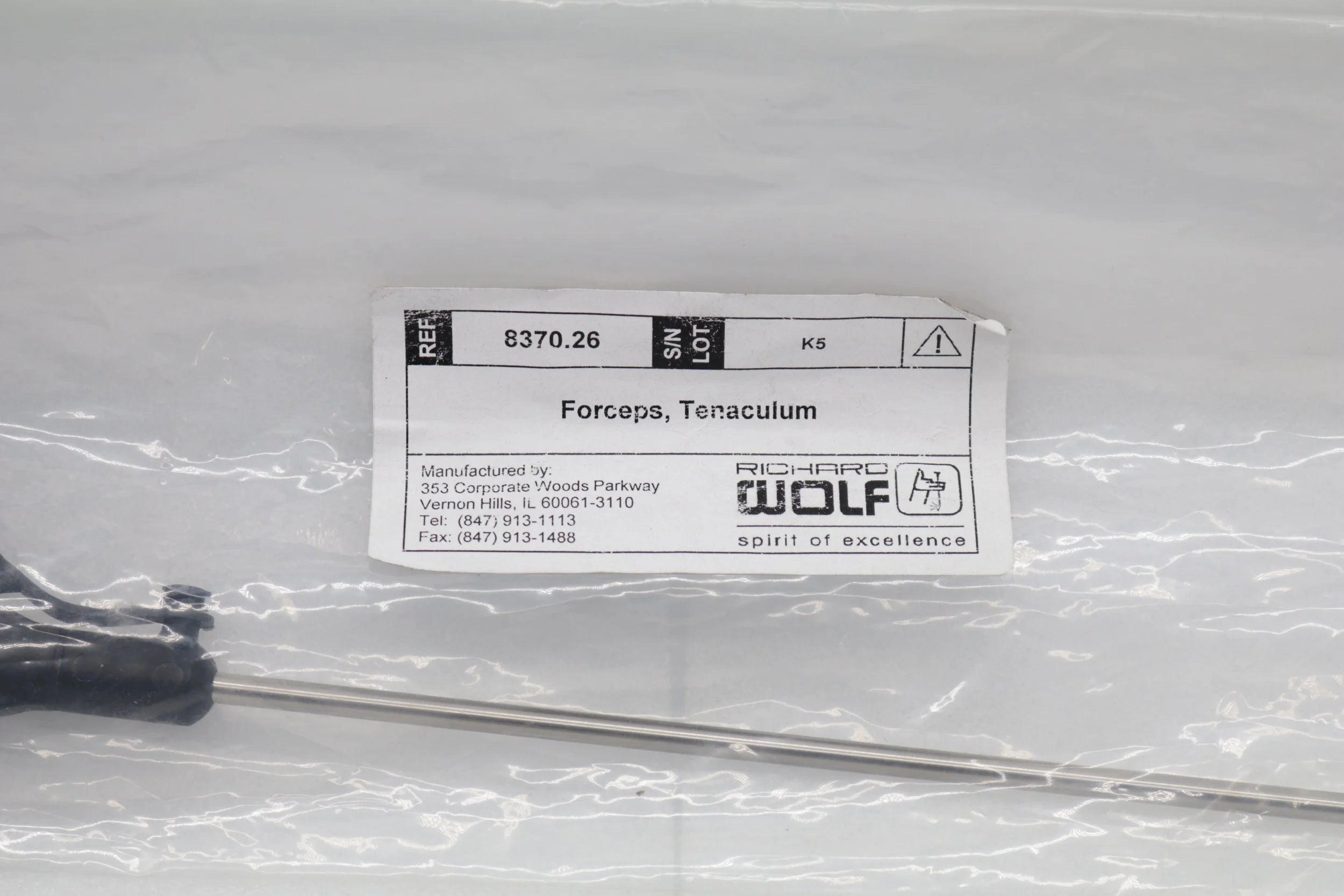 Richard Wolf | 8370.26 | Forceps Tenaculum