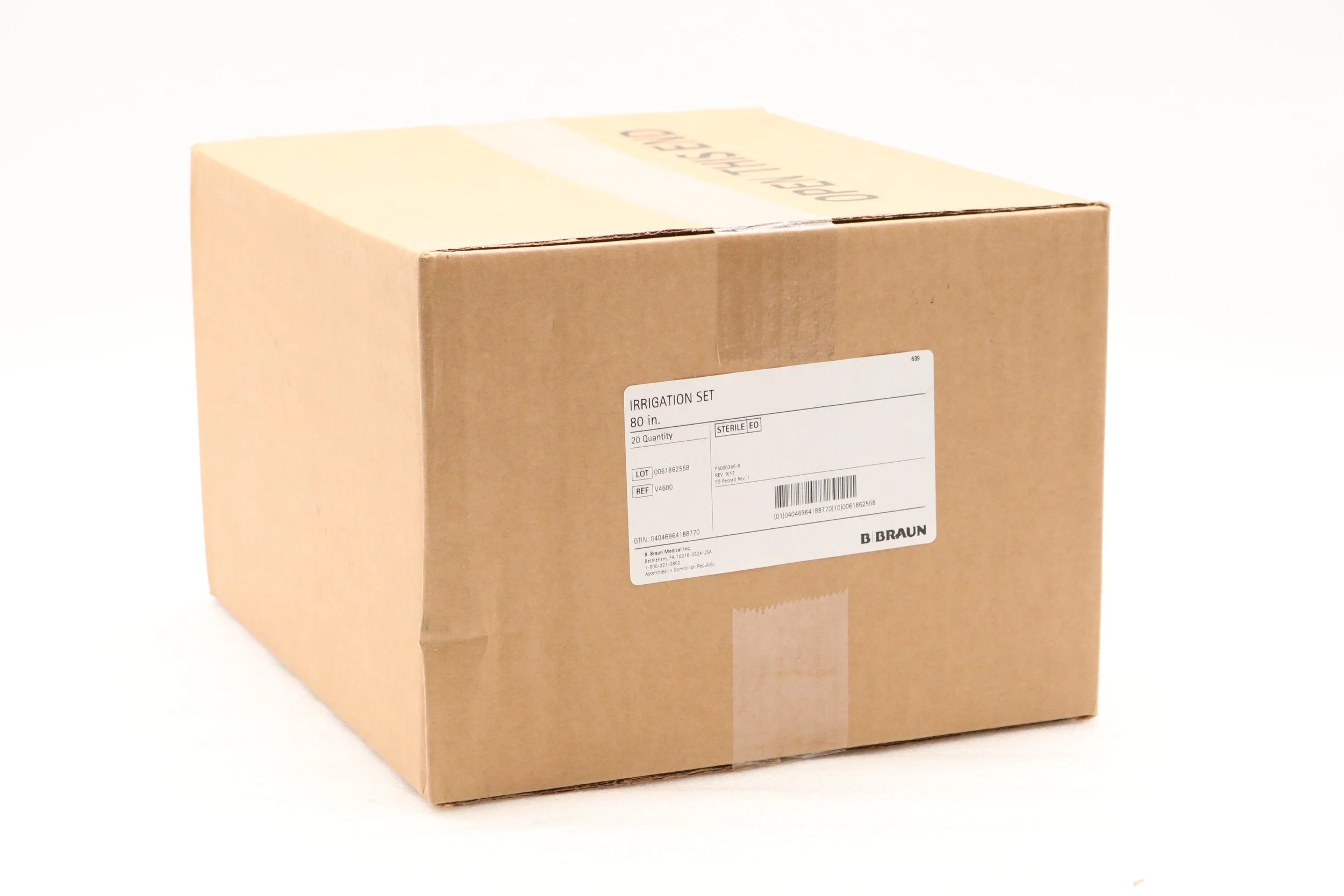 B Braun | V4500 | Set Irrigation / Urology Cystoscopy Connector Clamp 80" LF Ea
