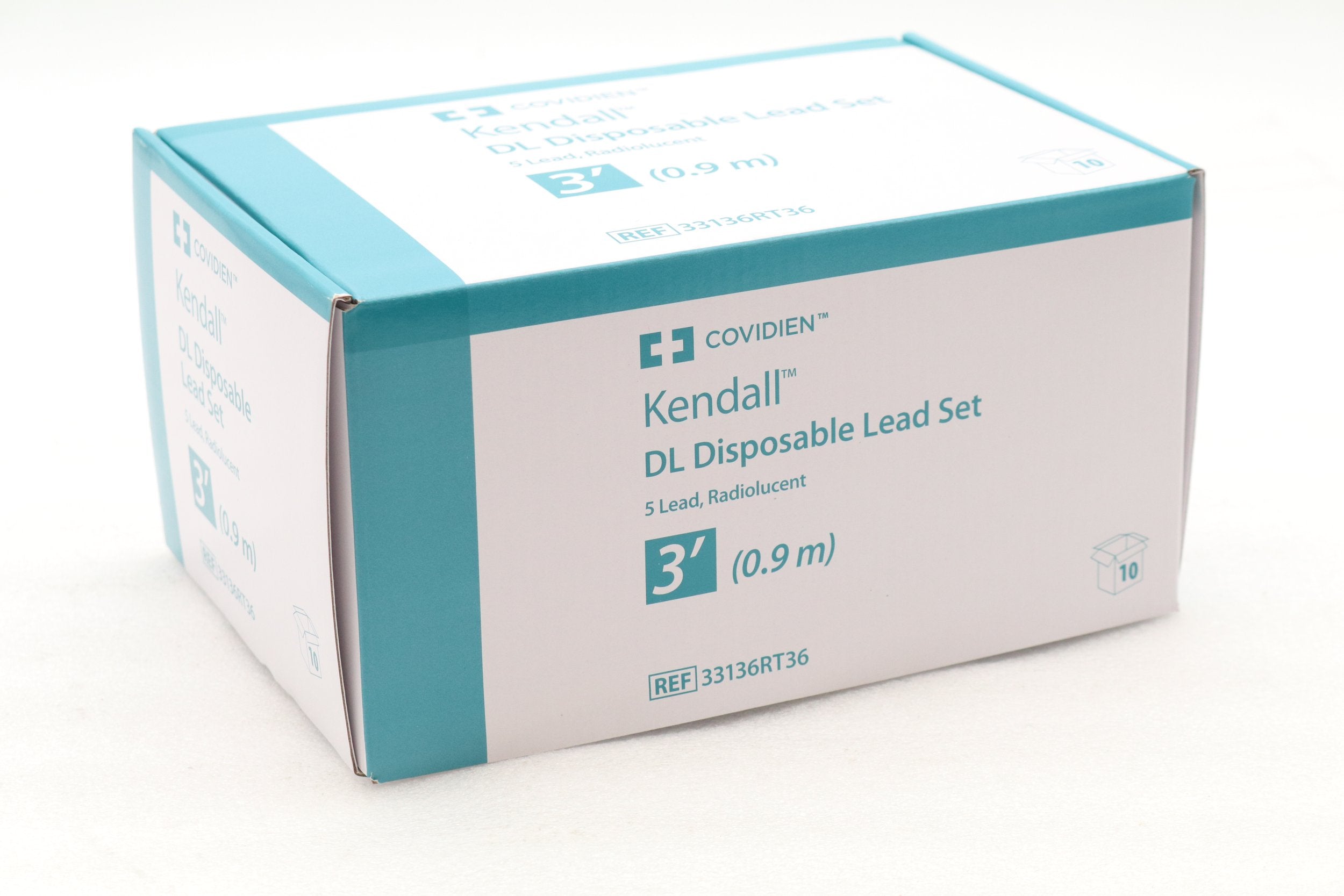 Covidien | 33136RT36 | Kendall DL Disposable Lead Set (5 Lead RADIOLUCENT)