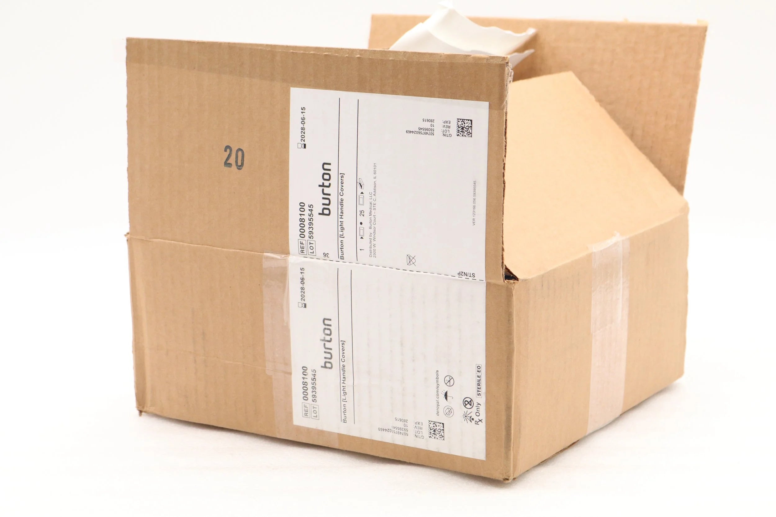 Deroyal | 0008100 | Burton Light Cover Disposable Handle