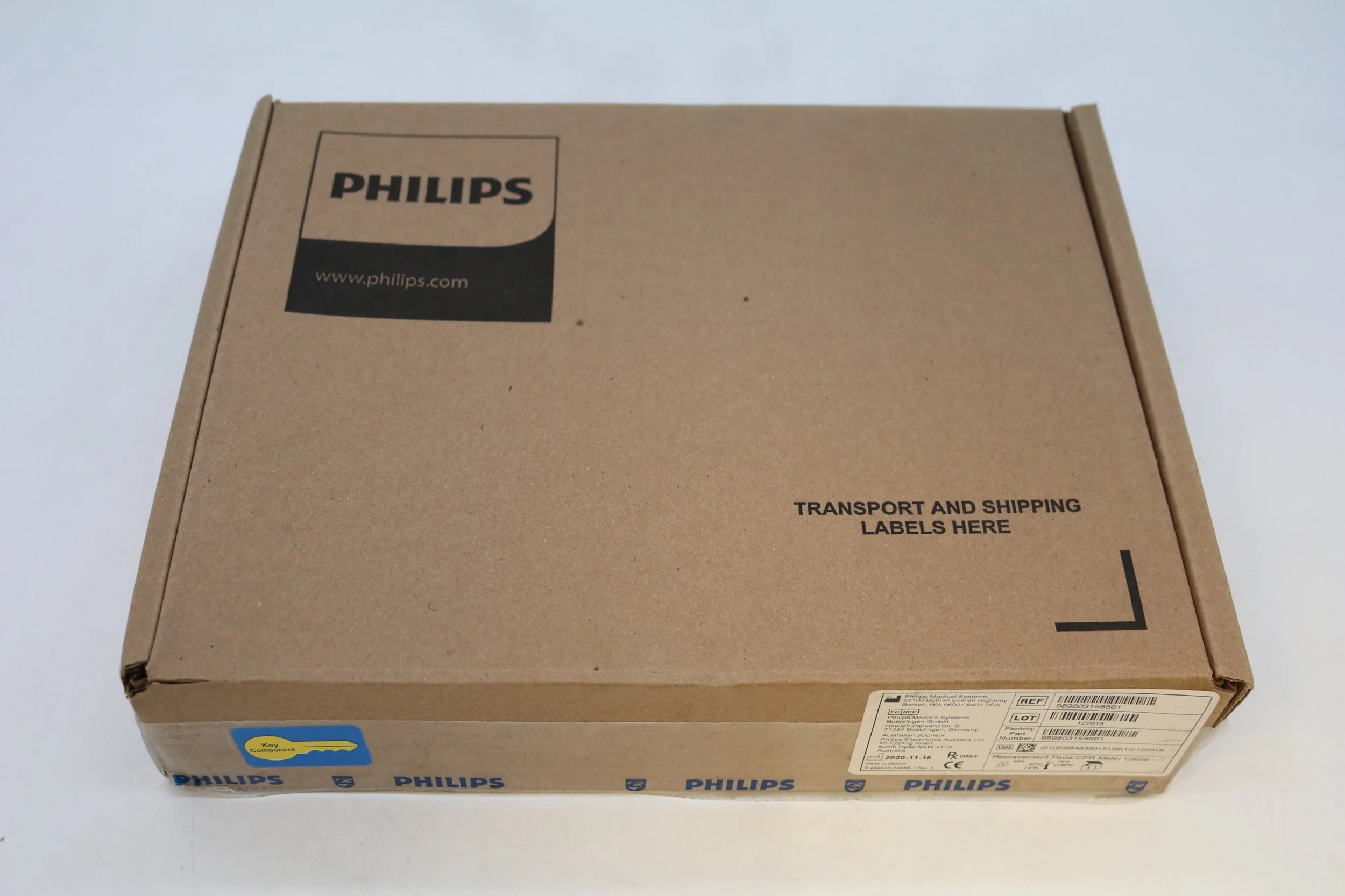 Philips | 989803158661 | Systems Replacement Pads/CPR Meter Cable