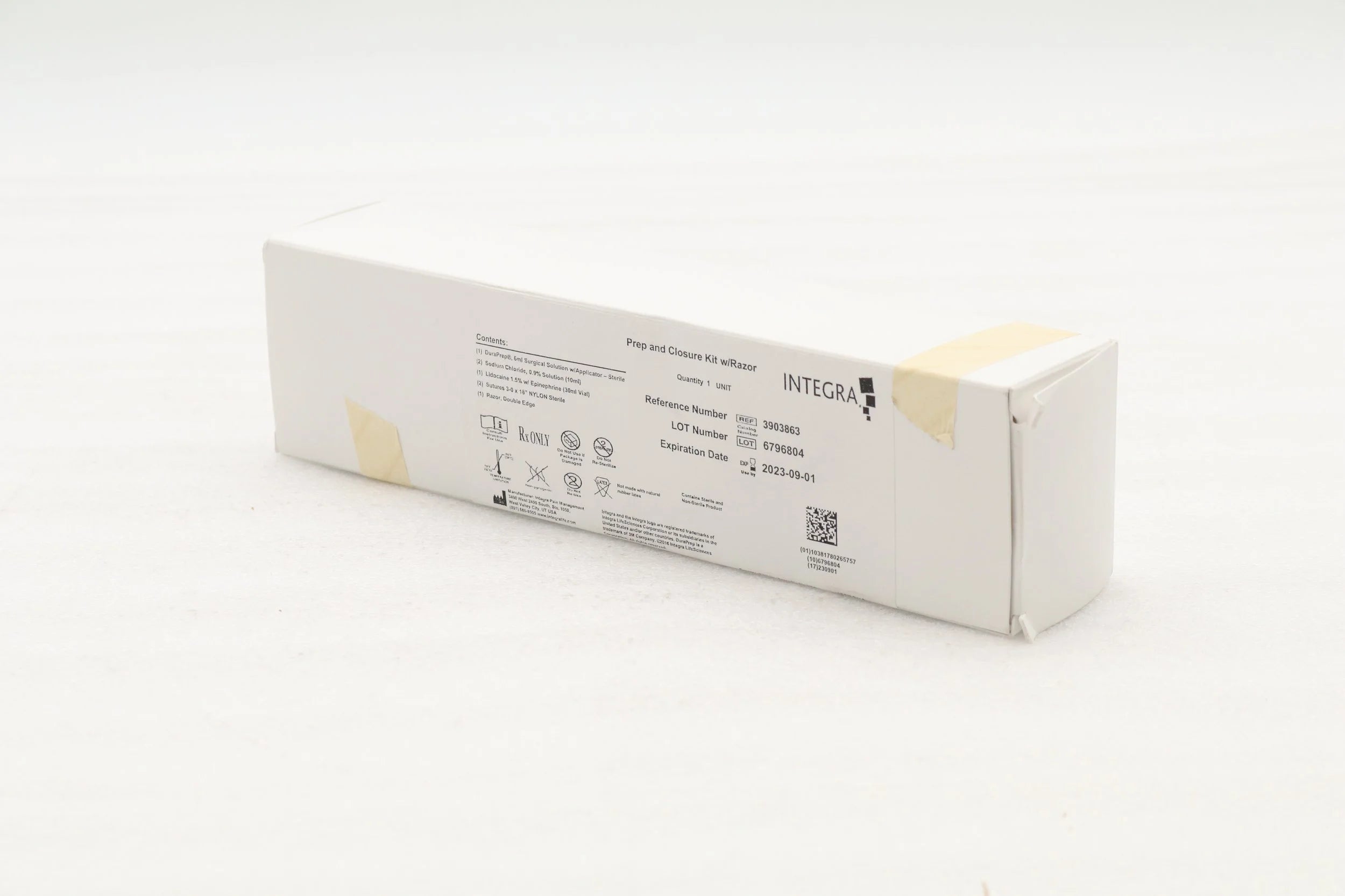Integra | 3903863 | Prep and Closure Kit w/Razor