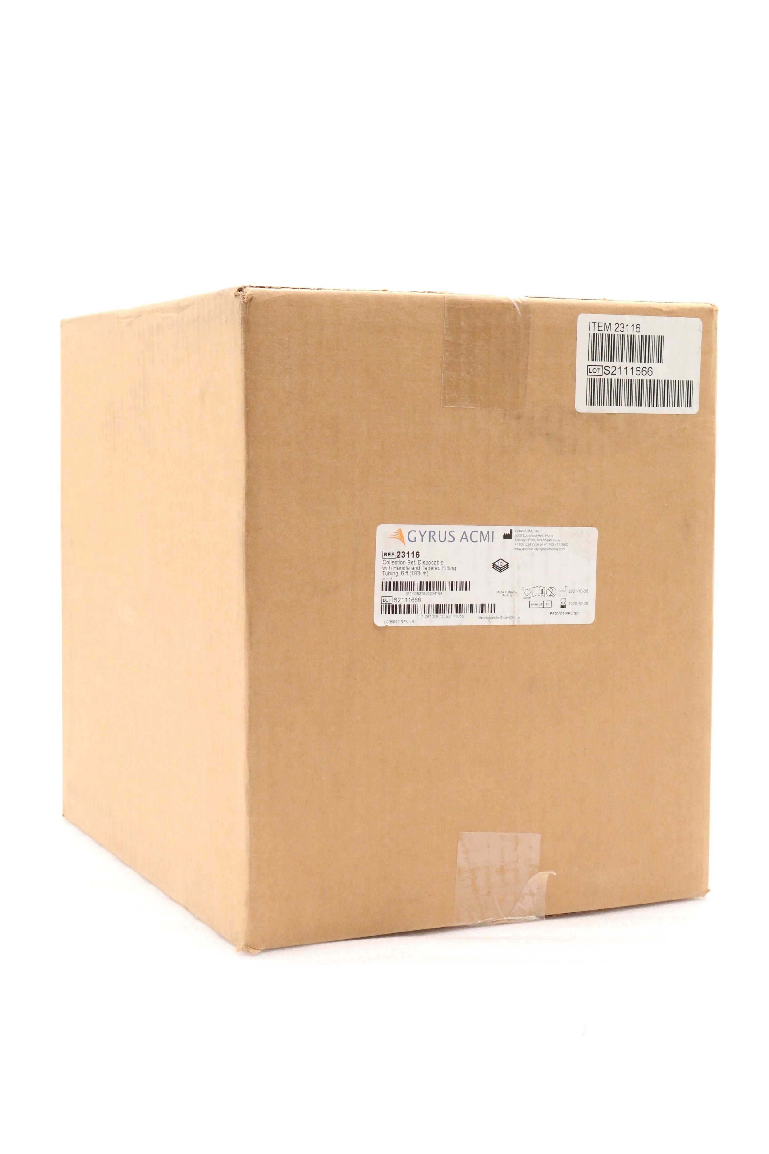 Gyrus ACMI | 23116 | Collection Tubing Set, 3/8 in. ID x 6 ft. Length, Disposable