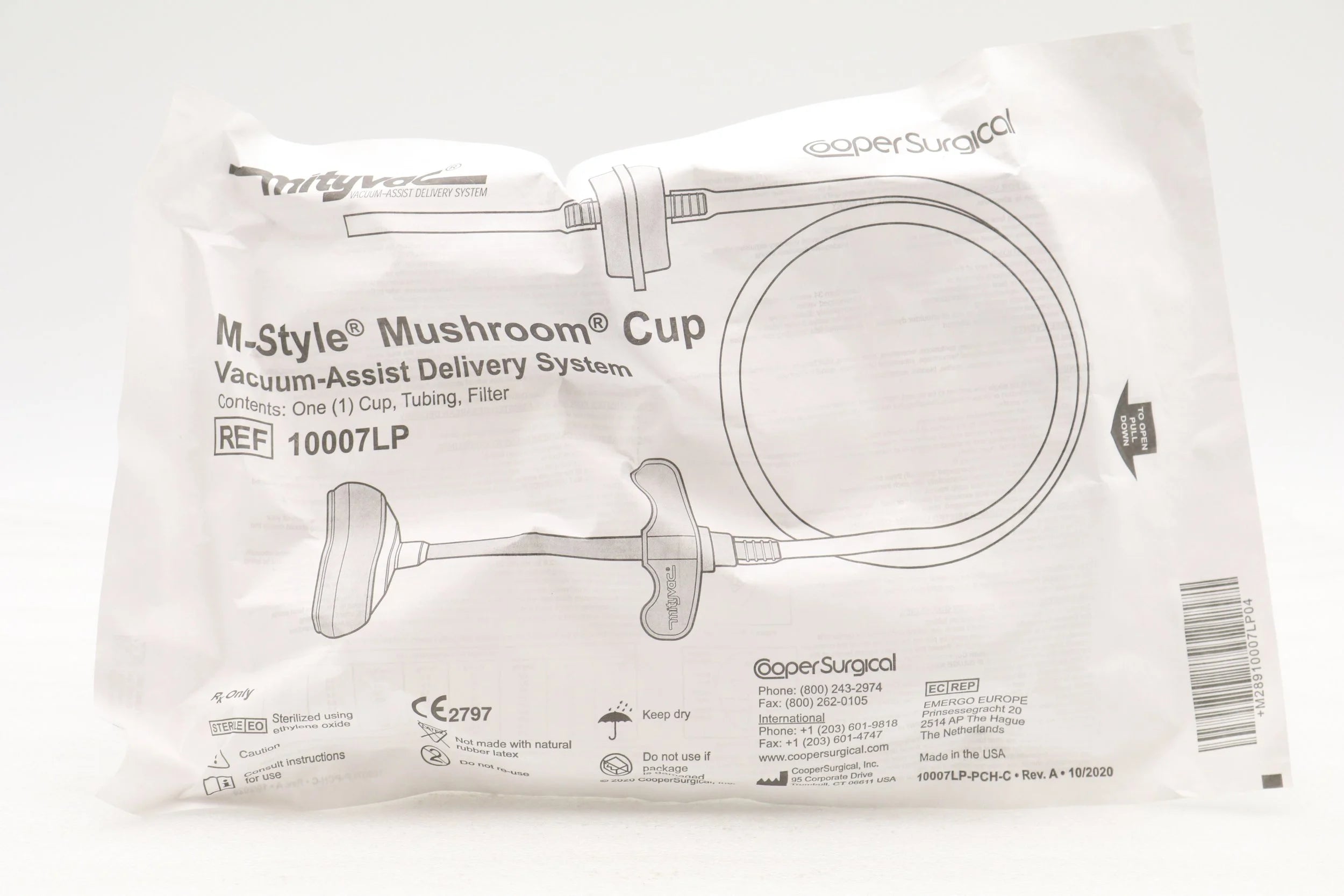 Cooper Surgical | 10007LP | M-Style Mushroom Cup Vacuum-Assist Delivery System