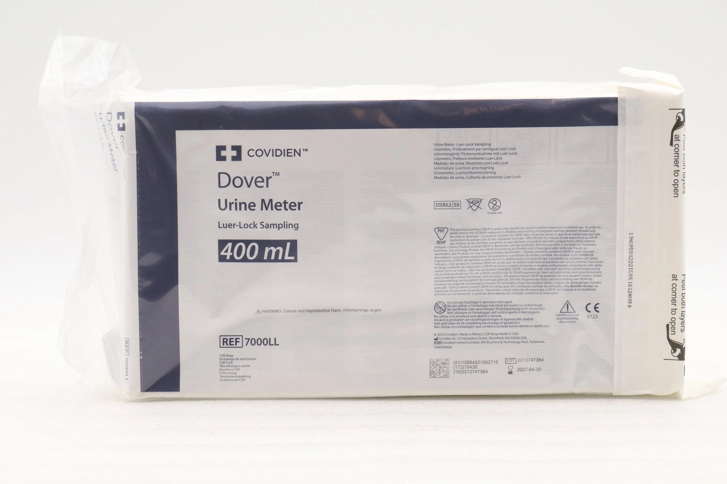 Covidien | 7000LL | METER, URINE, PRECISION, 400 ML, LUER LOCK
