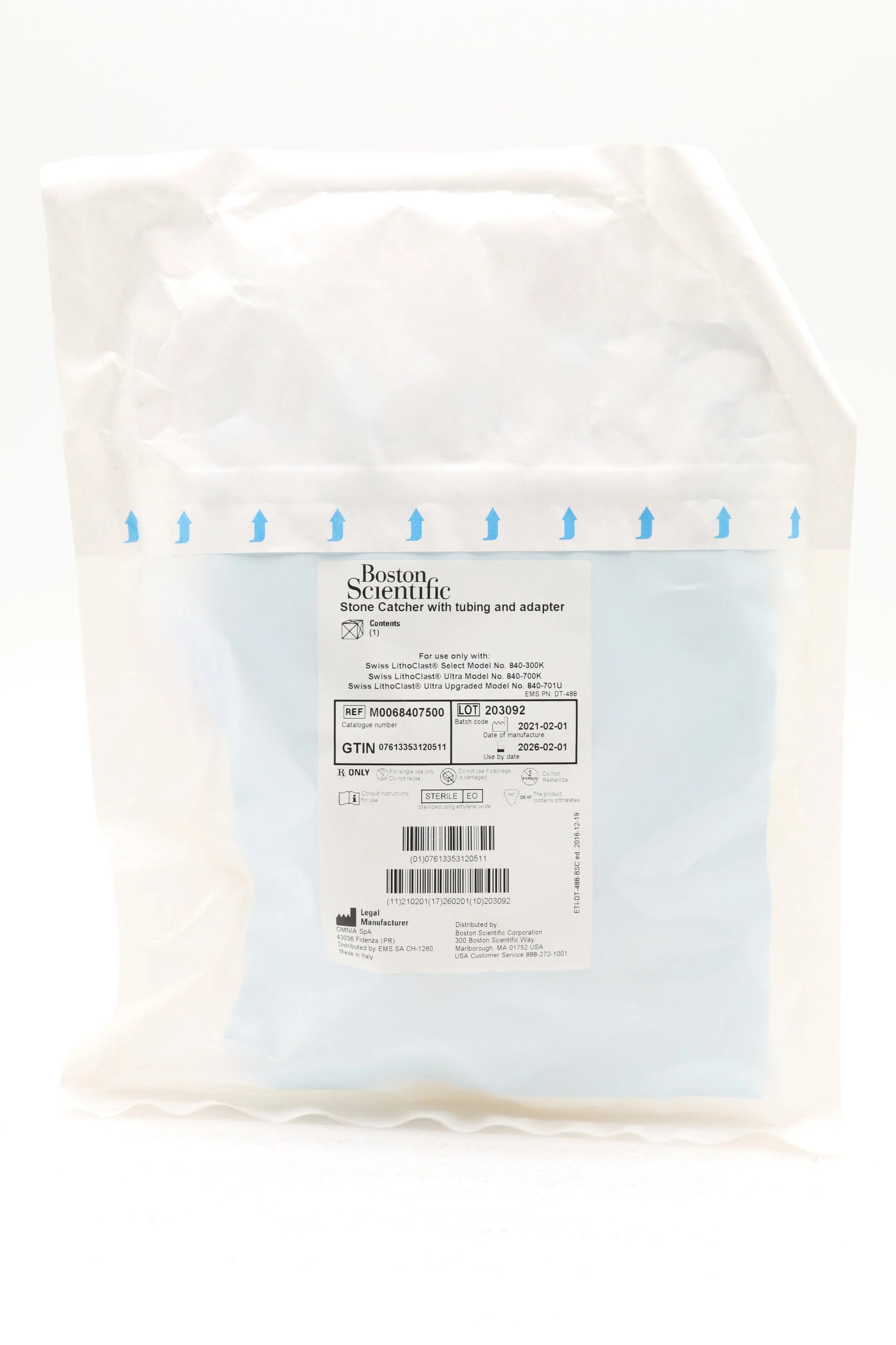 Boston Scientific | 840750 | STONE CATCHER WITH TUBING AND ADAPTER (M0068407500)