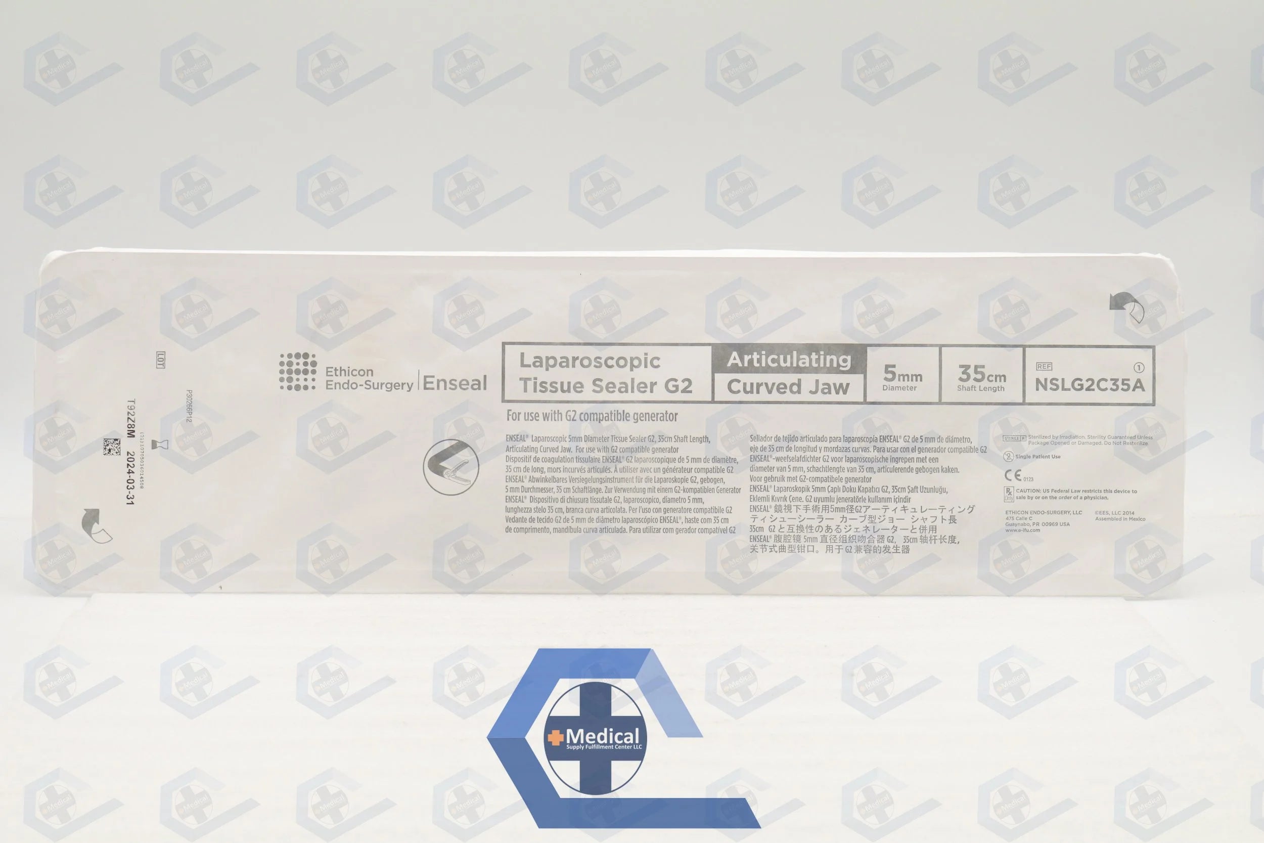 Ethicon | NSLG2C35A | ENSEAL G2 Curved Tissue Sealer 5MM x 35CM