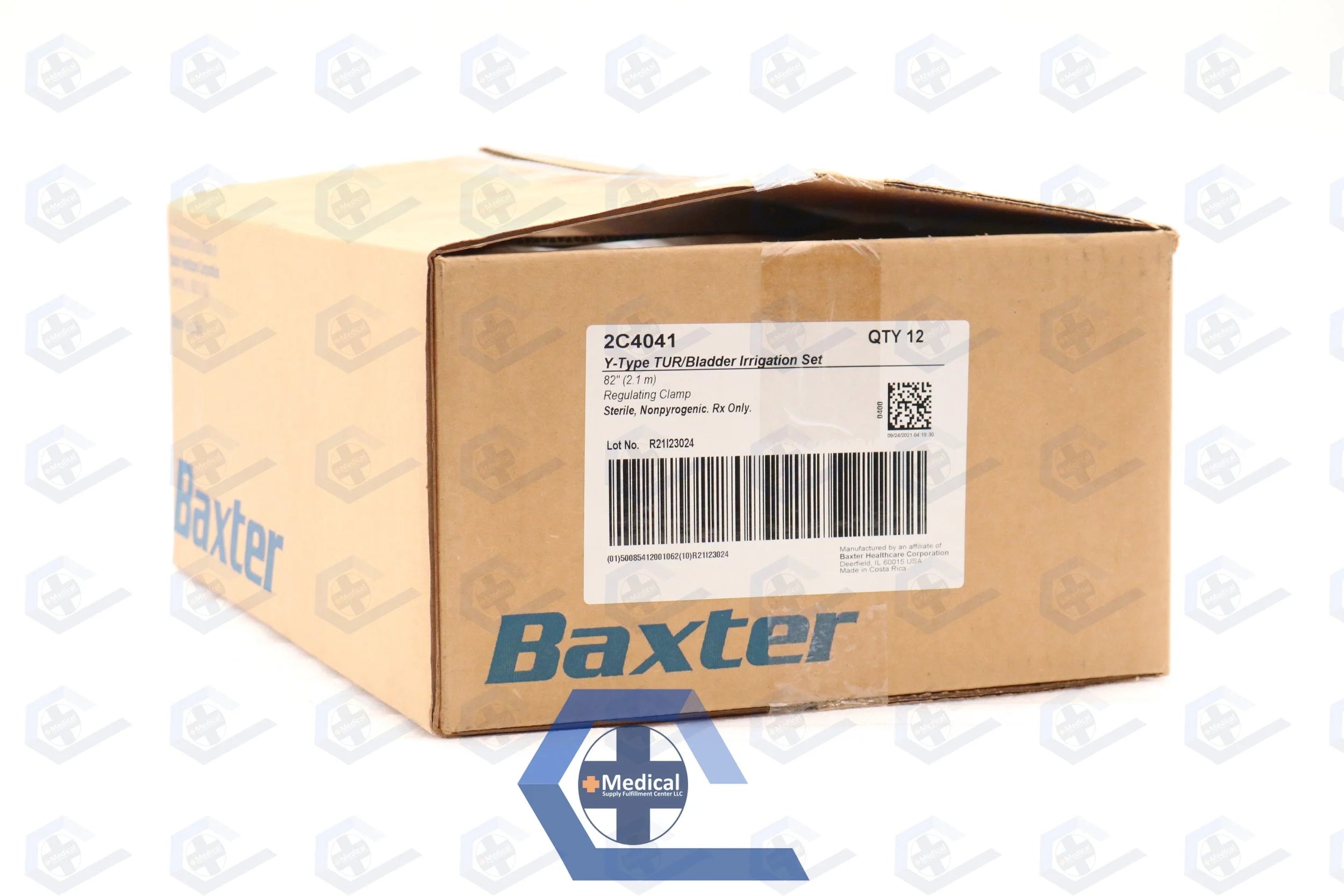 Baxter | 2C4041 | Y-TYPE TUR/BLADDER IRRIGATION SET, 82" REGULATING CLAMP