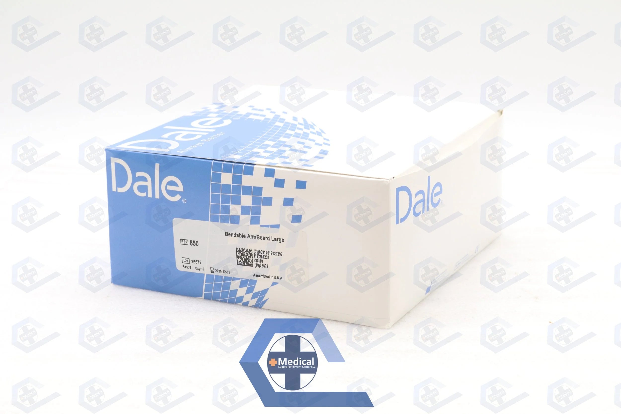 Dale Medical | 650 | Bendable ArmBoard Large