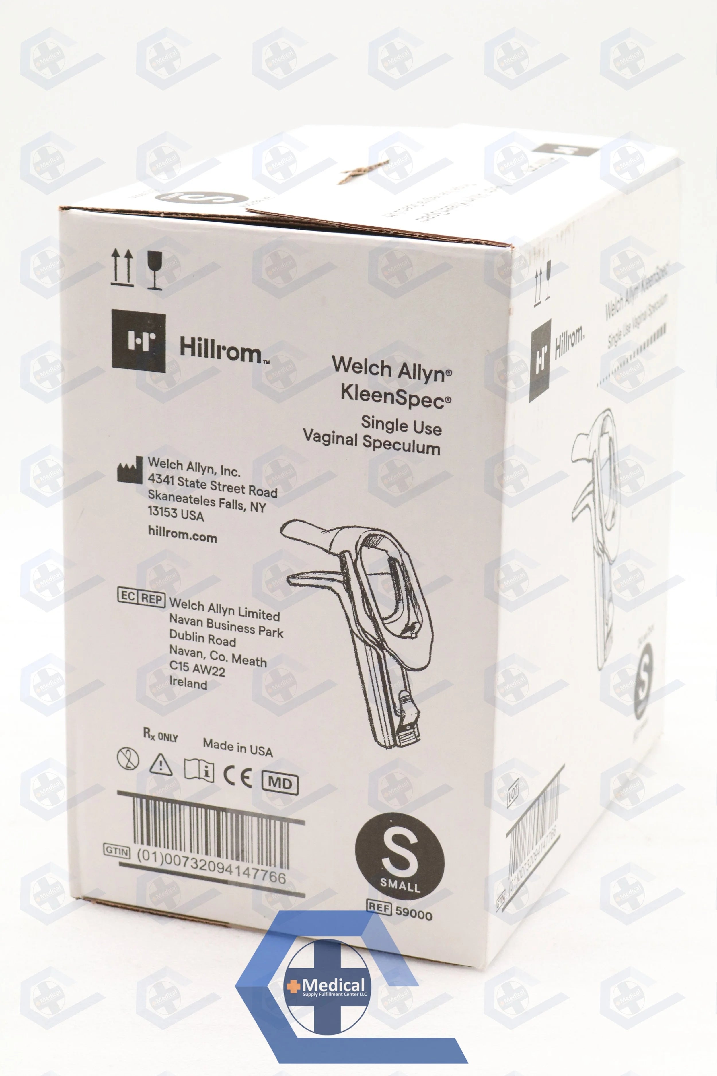 Welch Allyn | 59000 | Kleenspec Single Use Disposable Vaginal Specula, Small