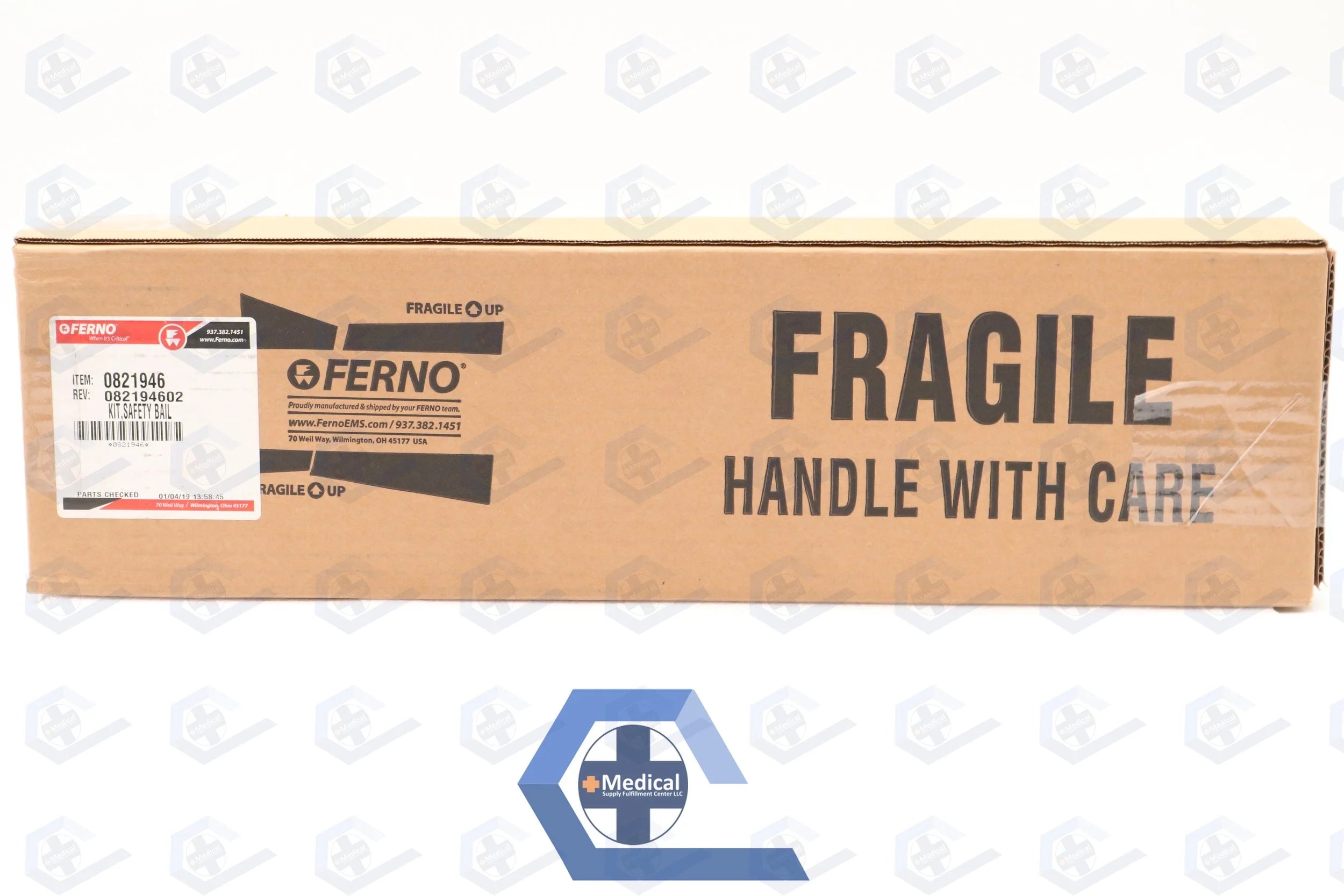 Ferno | 0821946 | SAFETY RAIL/BAR ASSY