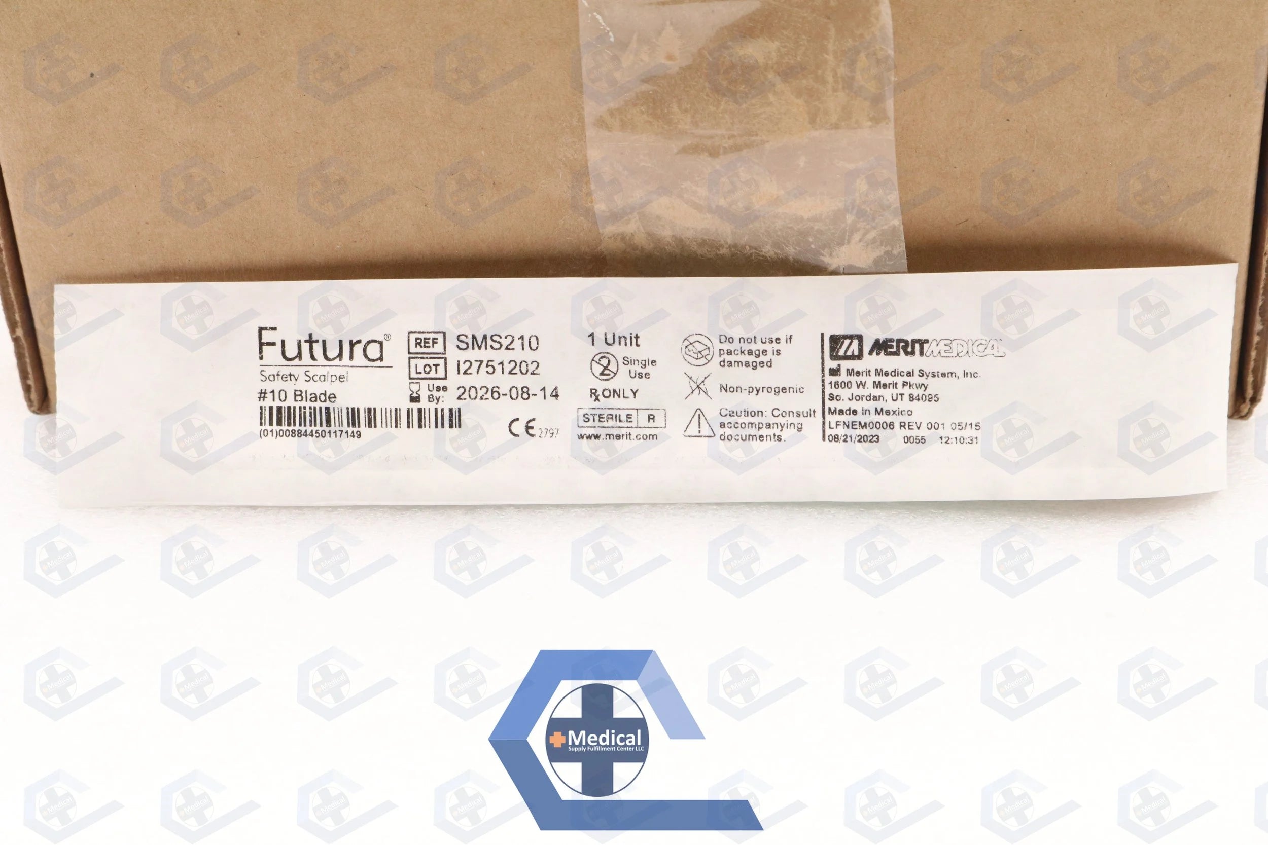 Merit Medical | SMS210 | SAFETY SCALPEL #10