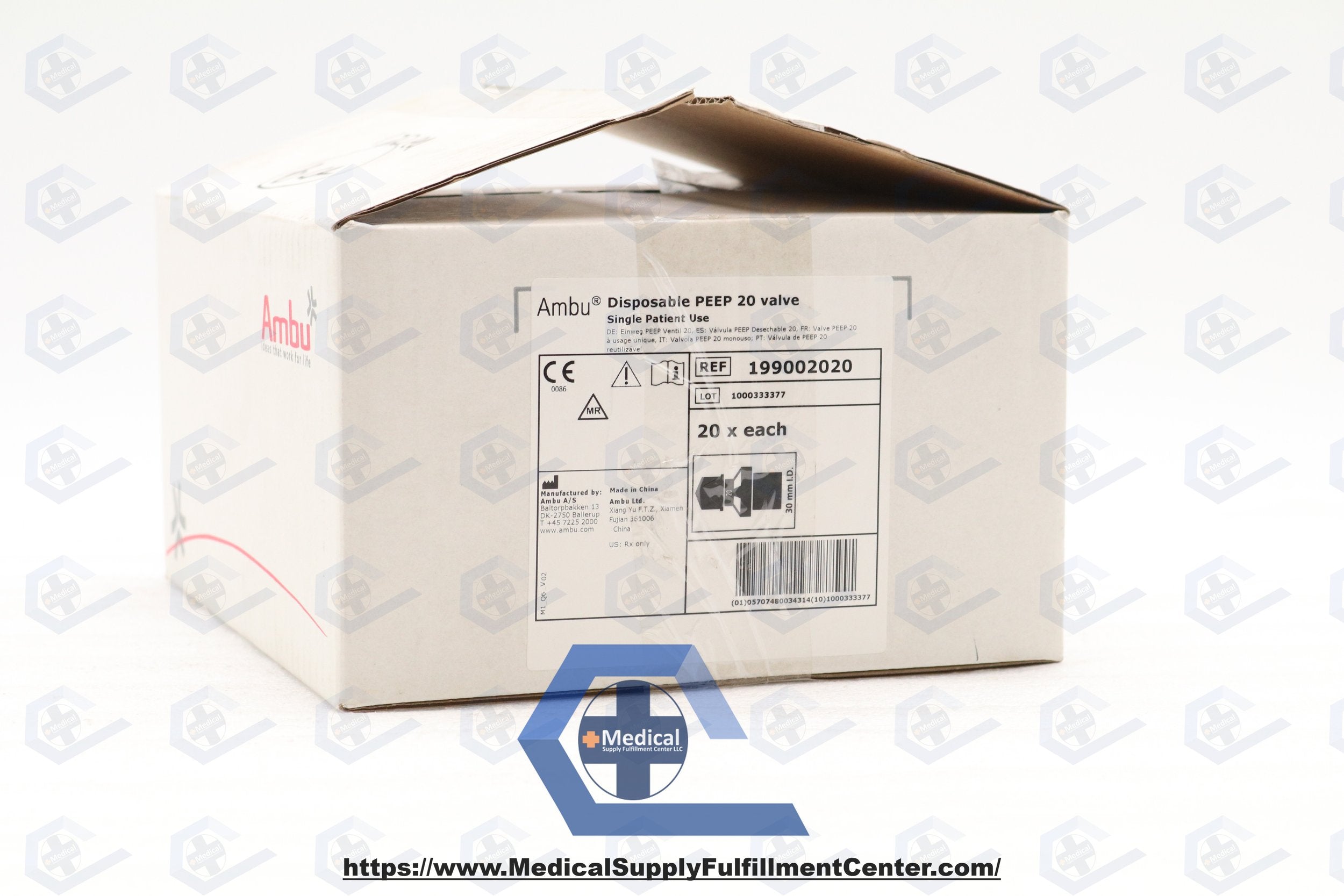 Ambu | 199002020 | VALVE PEEP DISPOSABLE 20CM X 30MM
