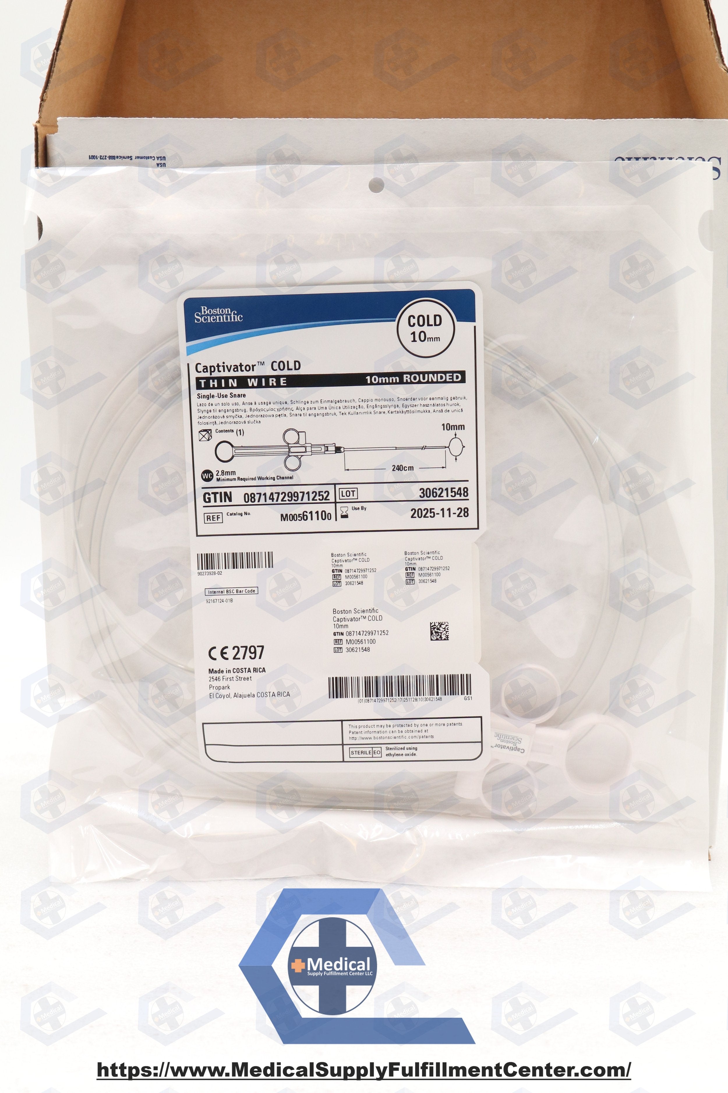 Boston Scientific | 6110 | M00561101 M00561102 M00561103 Captivator COLD Thin Wire 10mm