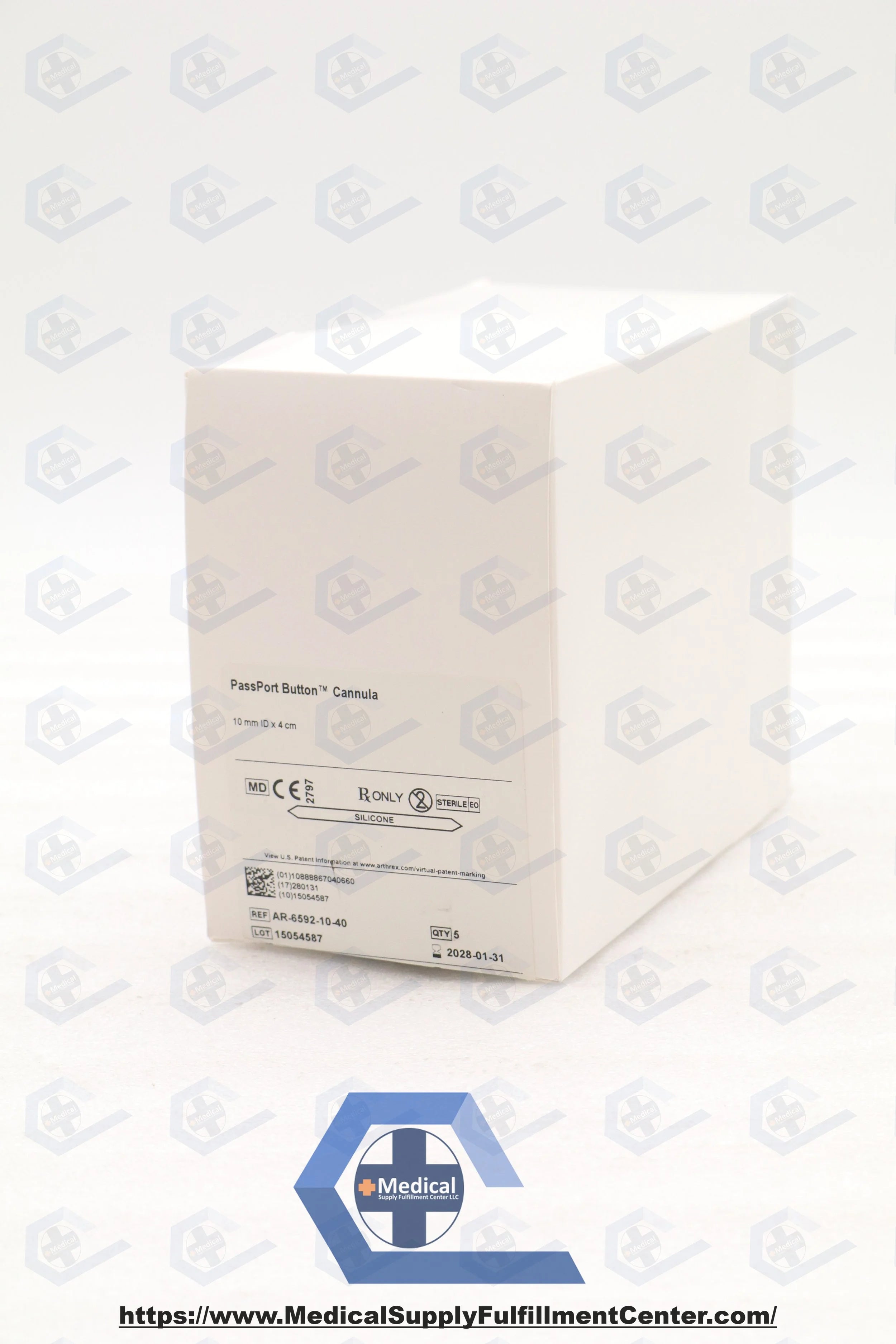 Arthrex | AR-6592-10-40 | Passport Button Cannula 10mm X 4cm