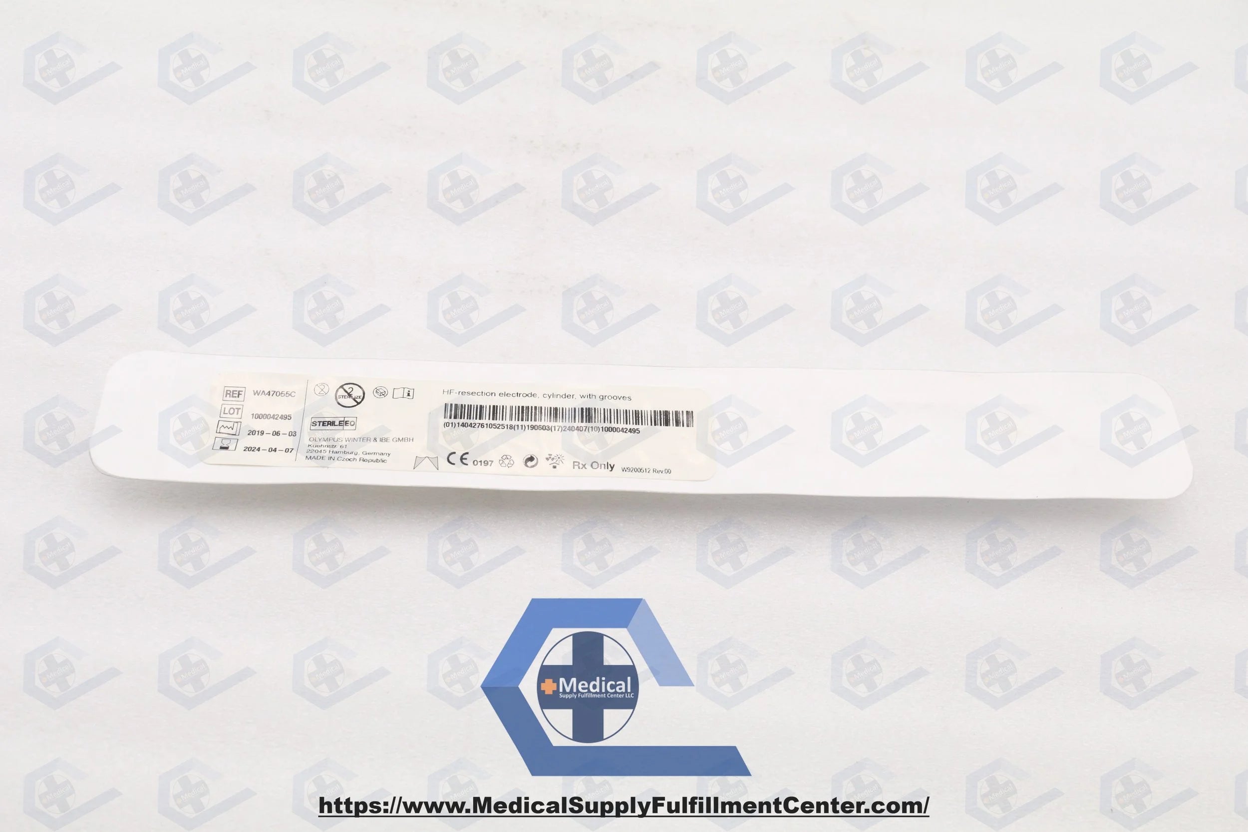 Olympus | WA47055C | HF-Resection Electrode, 22.5 Fr Size, Cylinder with Groove, For OES 4000 Hysteroscope, Single-Use, Sterile