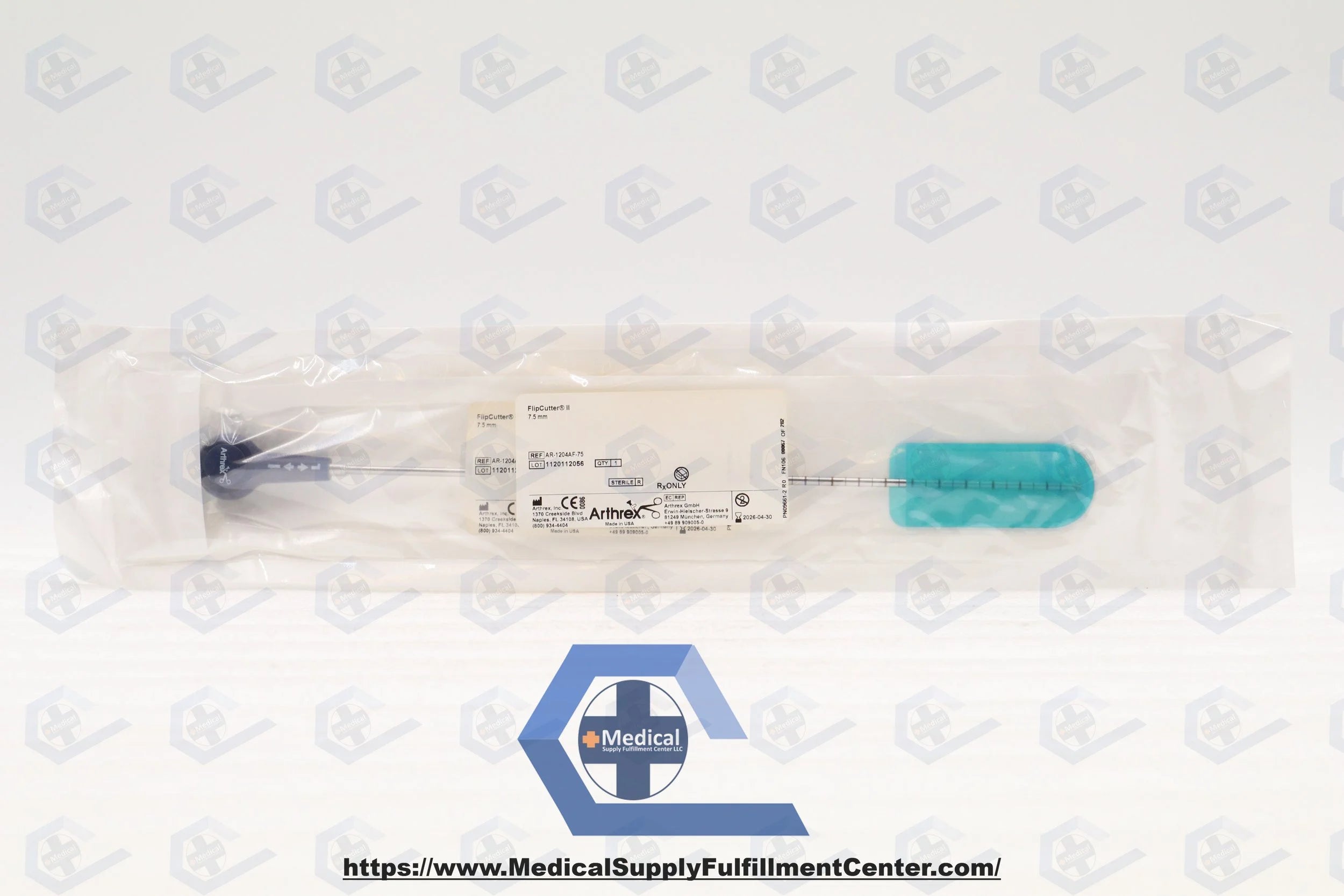 Arthrex | AR-1204AF-75 | FLIPCUTTER II, 7.5MM (NO BOX)