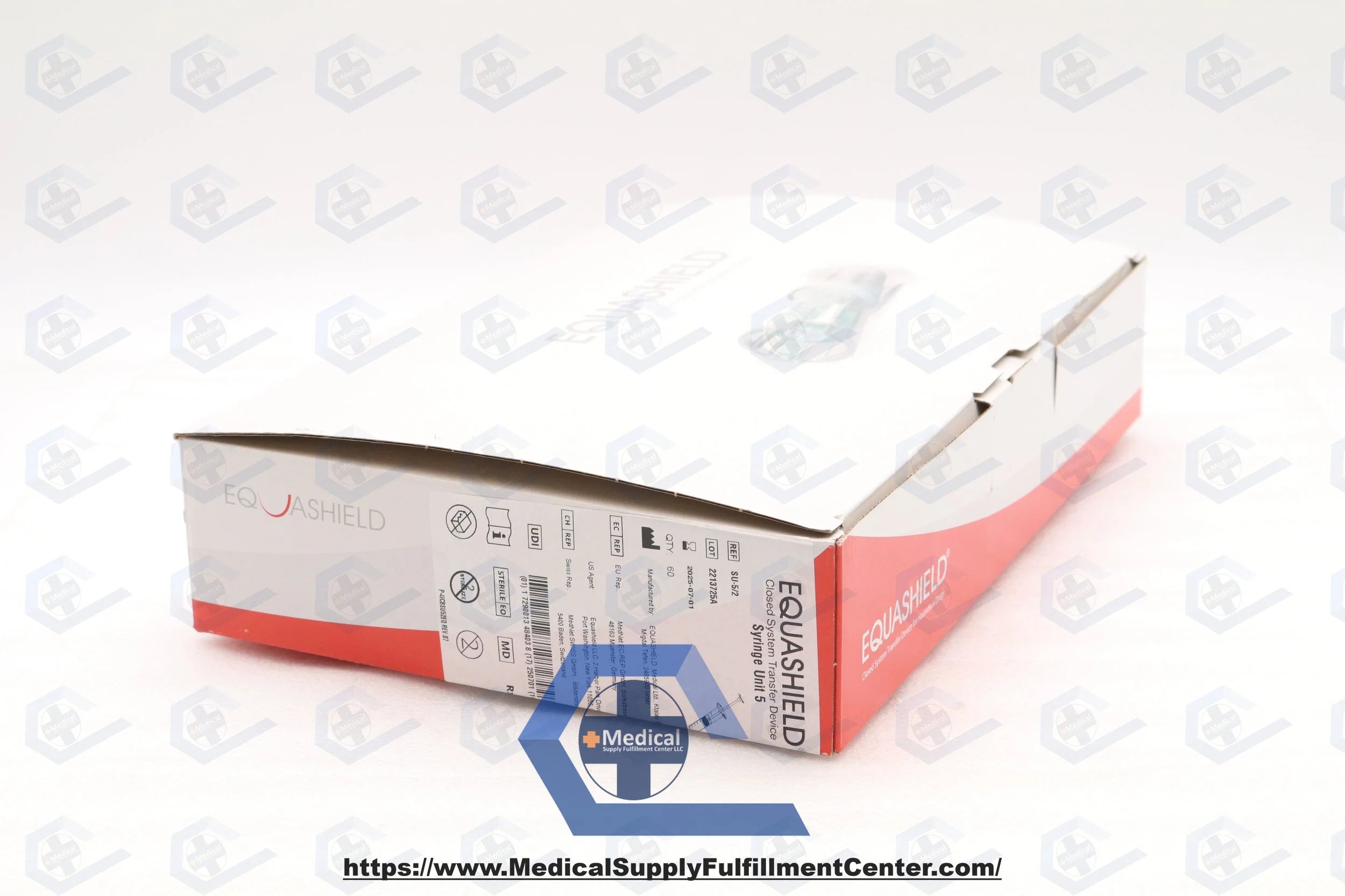 Equashield | SU-5/2 | Closed System Drug Transfer Device and Components - Syringe Unit, 5 mL