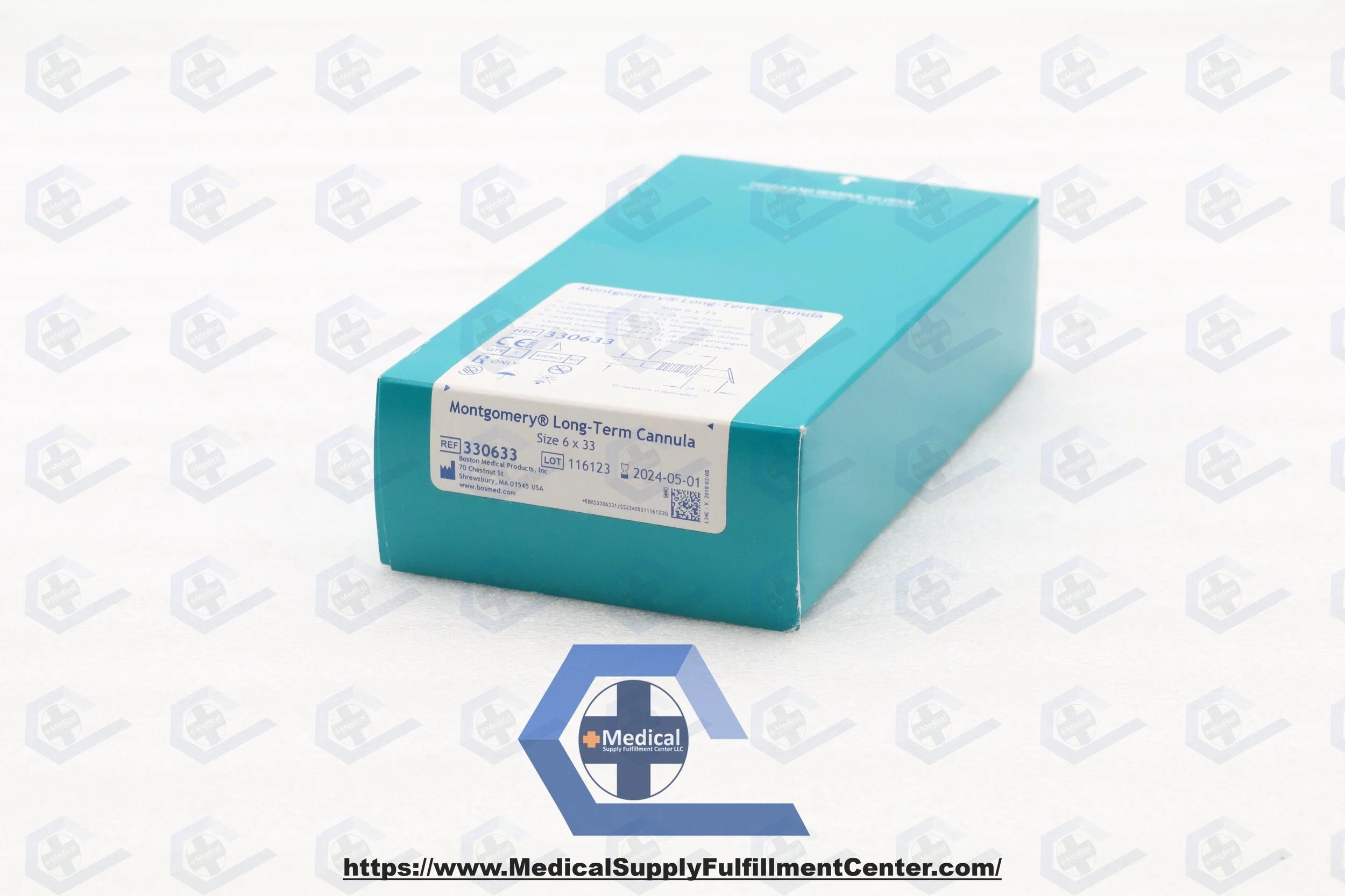 Boston Medical Products | 330633 | Montgomery Long-Term Cannula, Size 6 x 33
