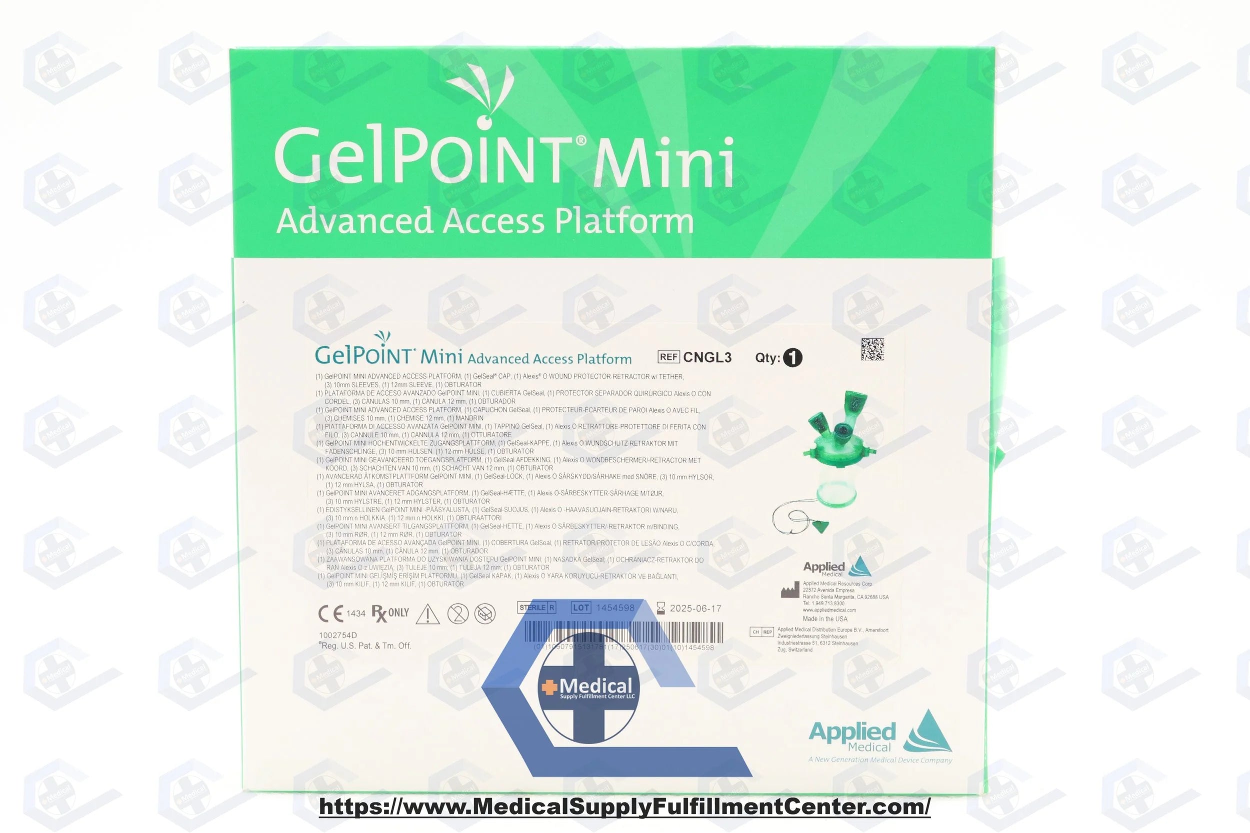 Applied Medical Technology | CNGL3 | Gelpoint Mini Advanced Access Platform