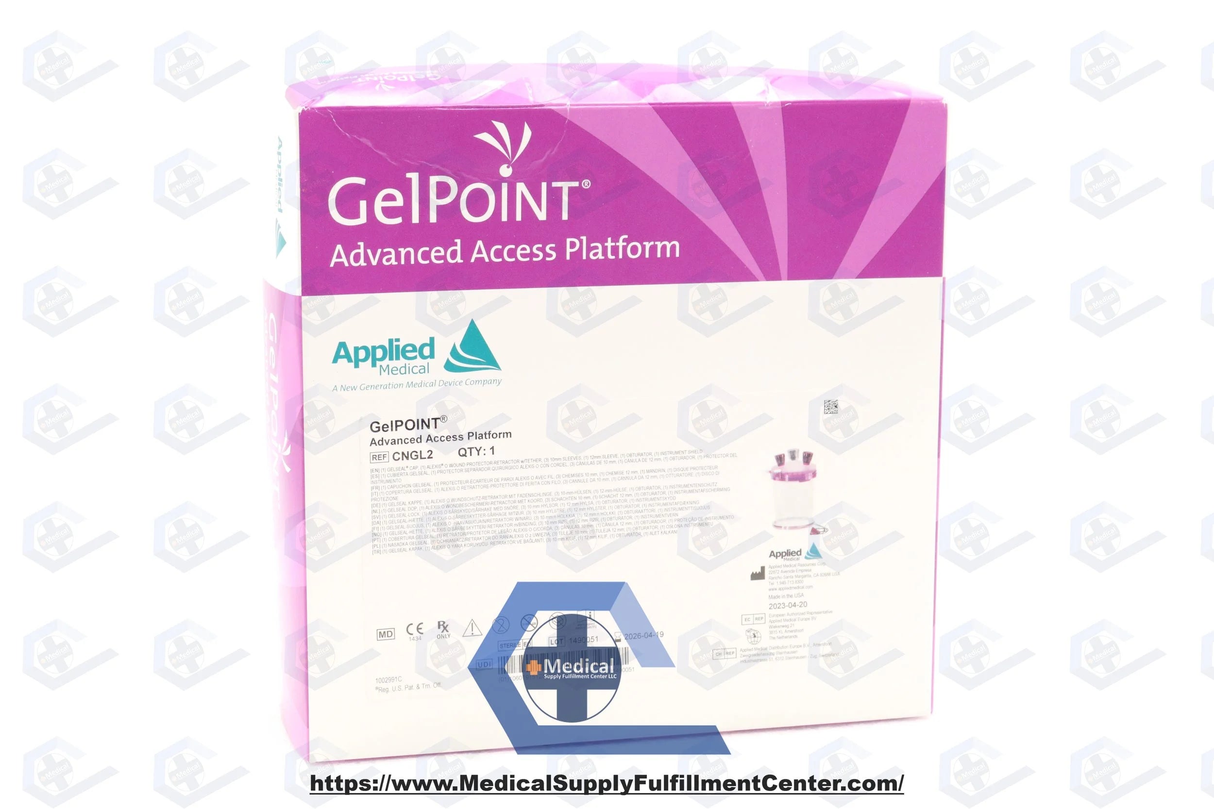 Applied Medical Technology | CNGL2 | GelPoint Advanced Access Platform