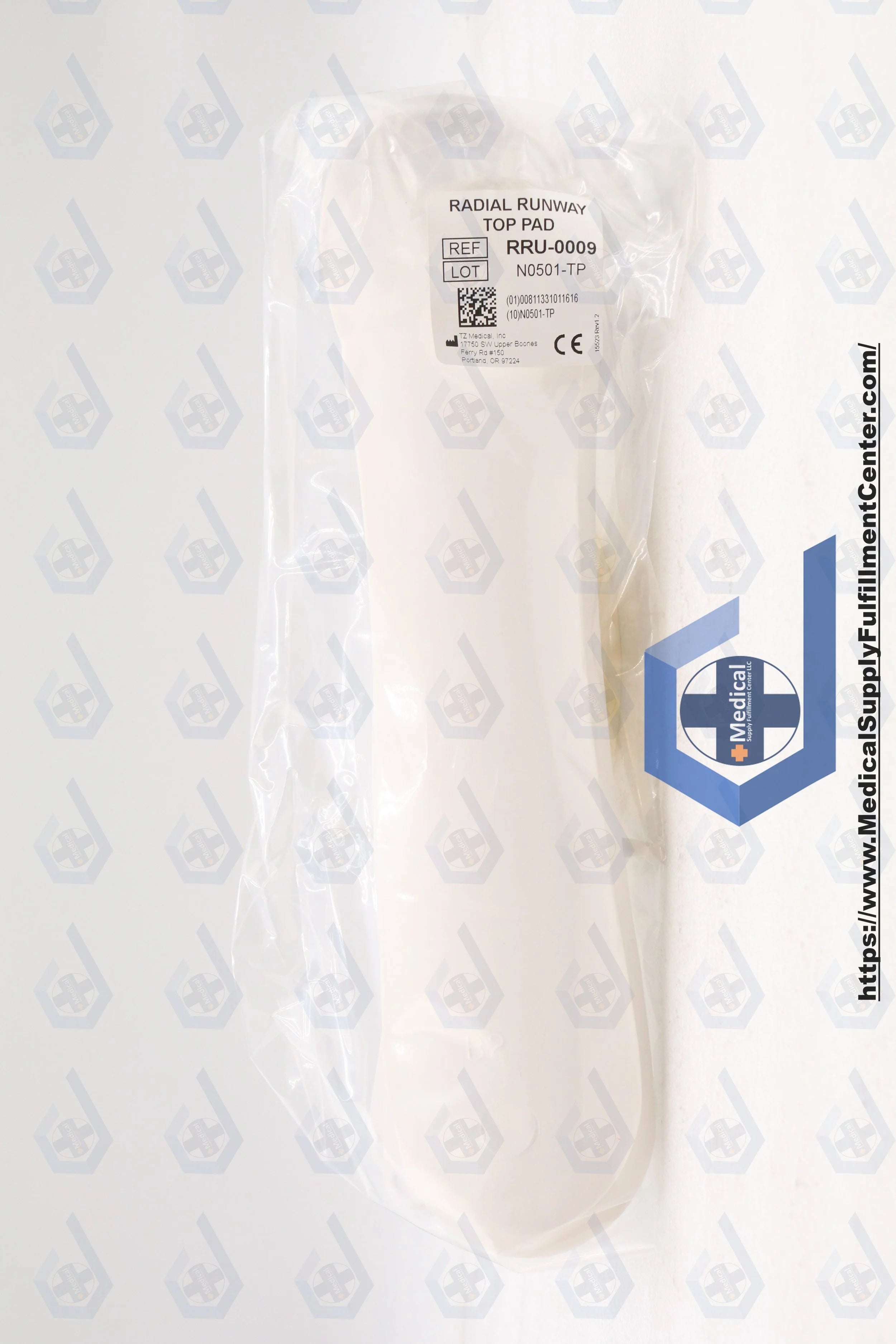 TZ Medical | RRU-0009 | RADIAL RUNWAY TOP PAD WRIST IMMOBILIZER