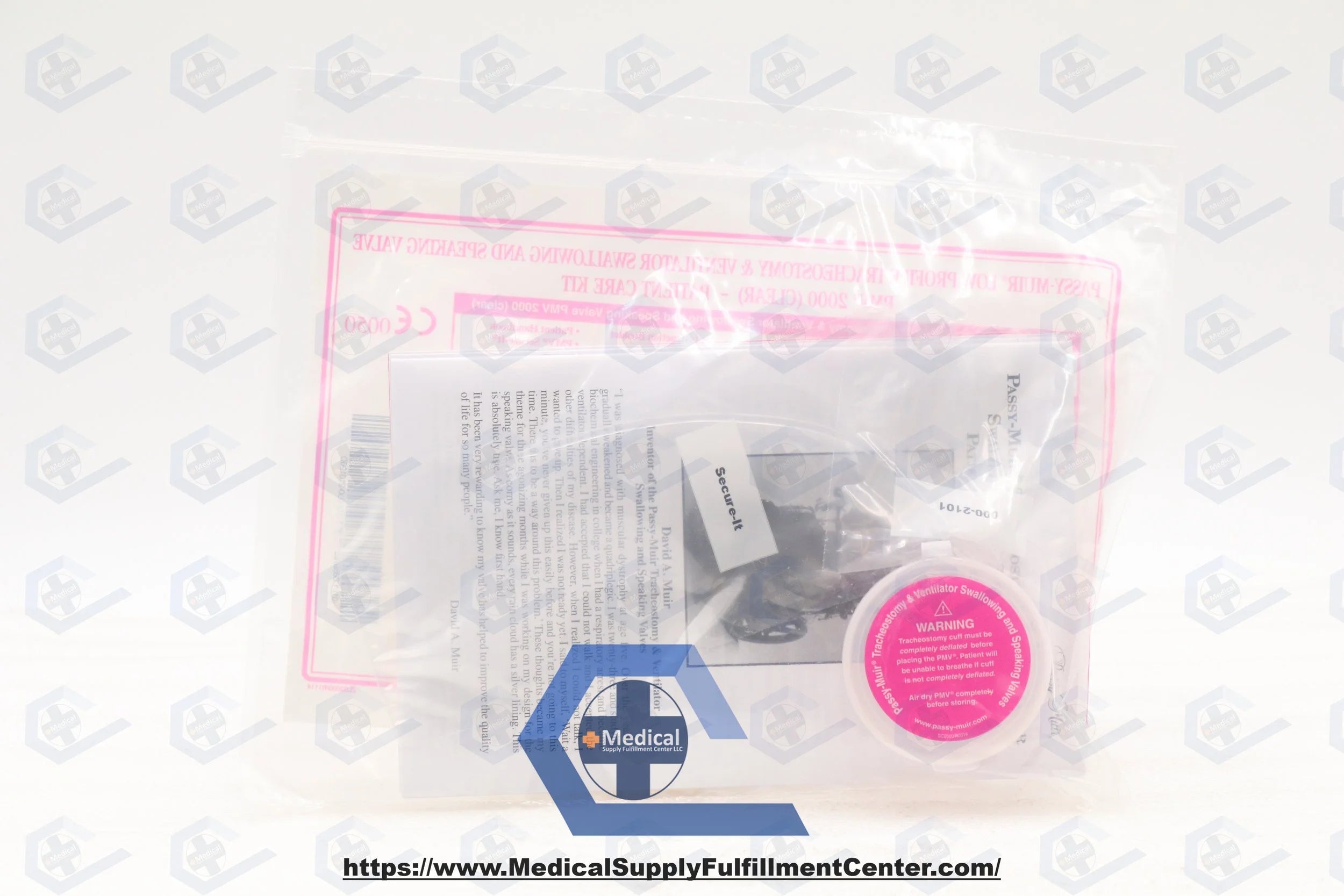 Passy-Muir | PMV-2000 | Tracheostomy, Ventilator Swallowing & Speaking Valves