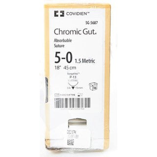 COVIDIEN | SG-5687 | Surgipro II Monofilament Suture, 4-0, 30", with Needle